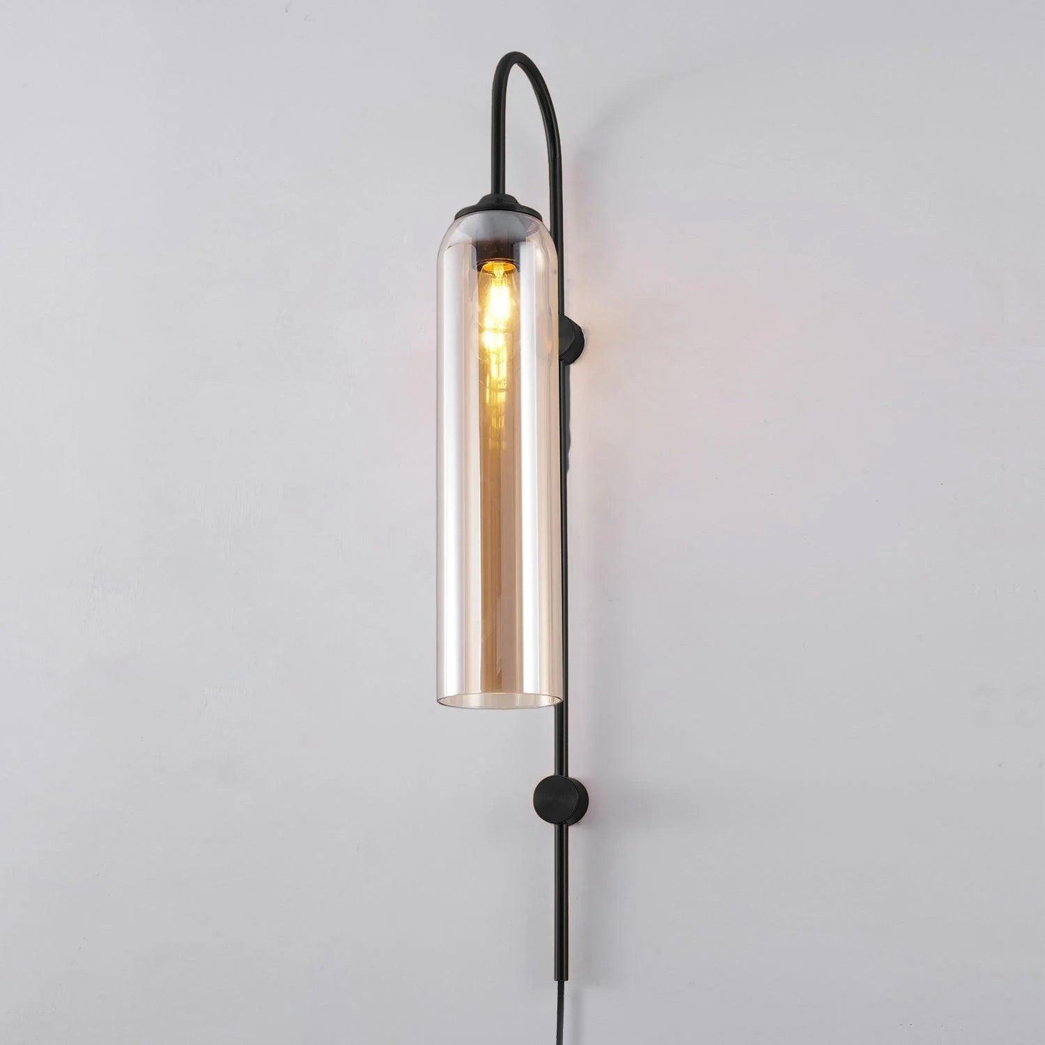 Talor Moderne Glas-Wandleuchte