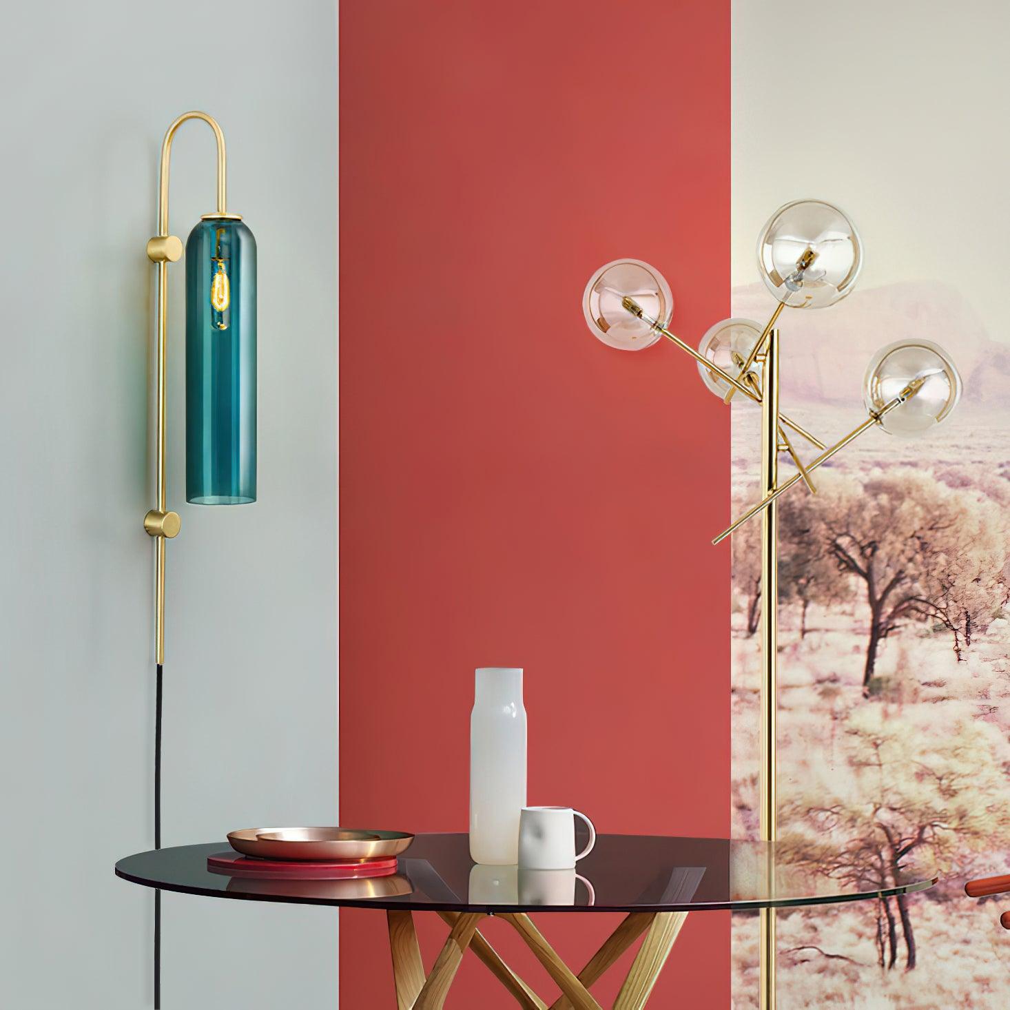 Talor Moderne Glas-Wandleuchte