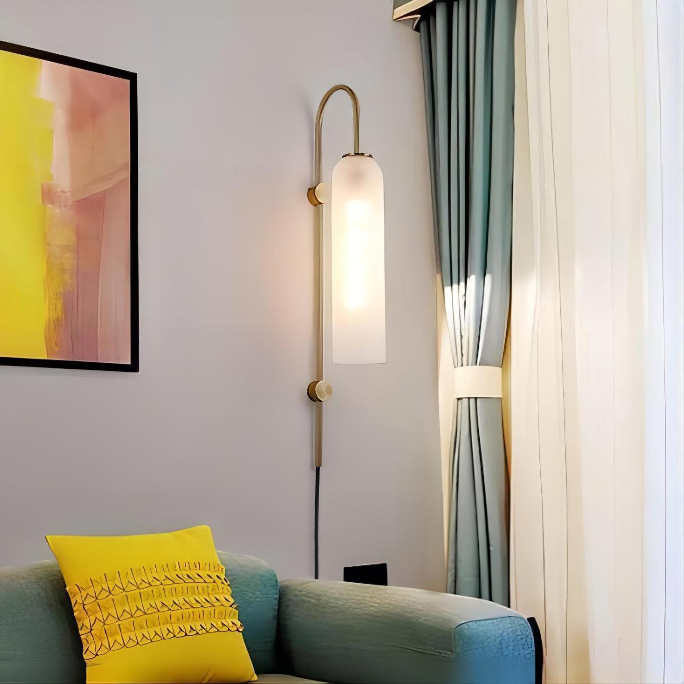 Talor Moderne Glas-Wandleuchte