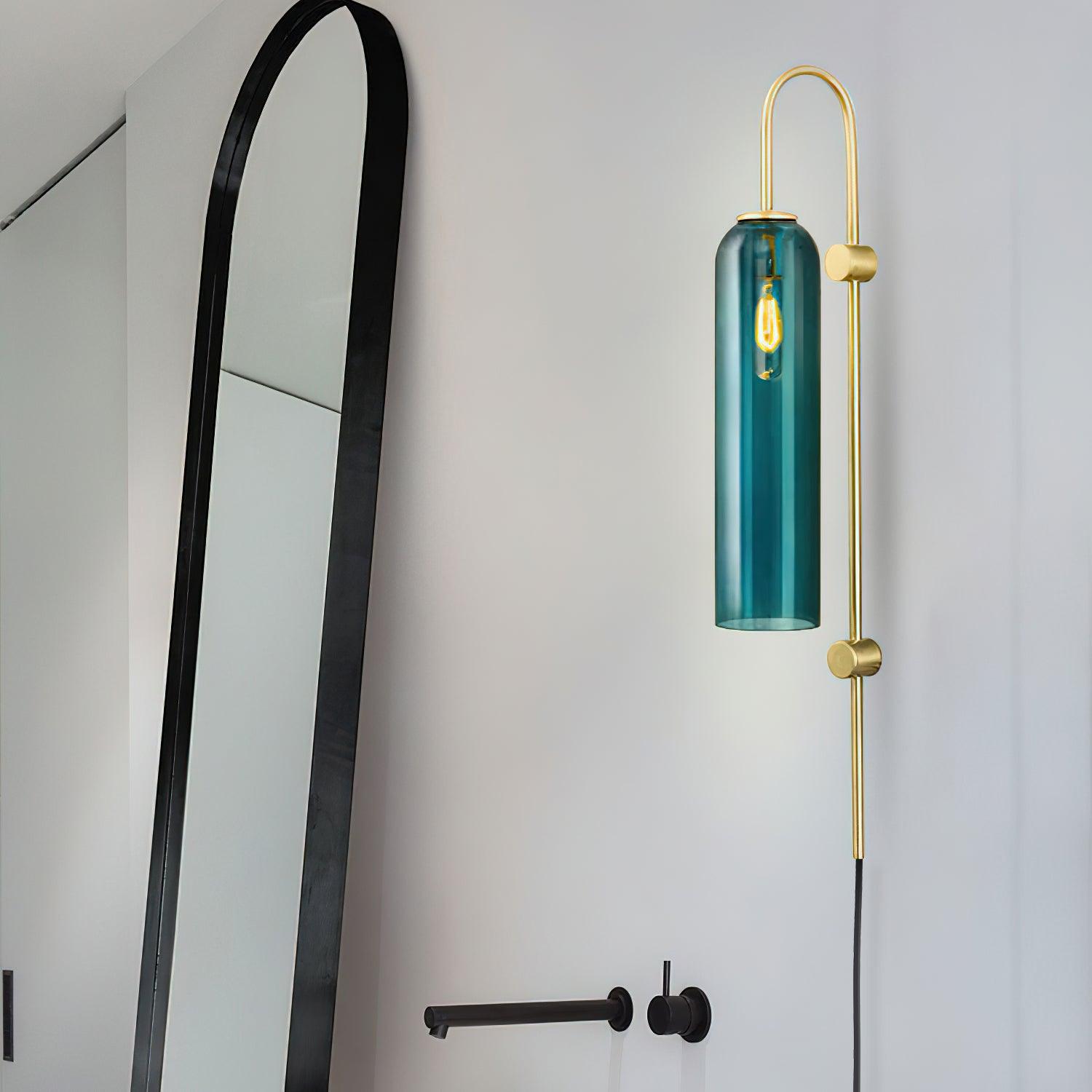 Talor Moderne Glas-Wandleuchte