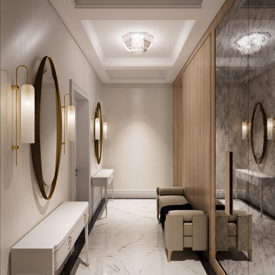 Anoriel Wandleuchte Glas Modern Minimalistisch-Letslighting