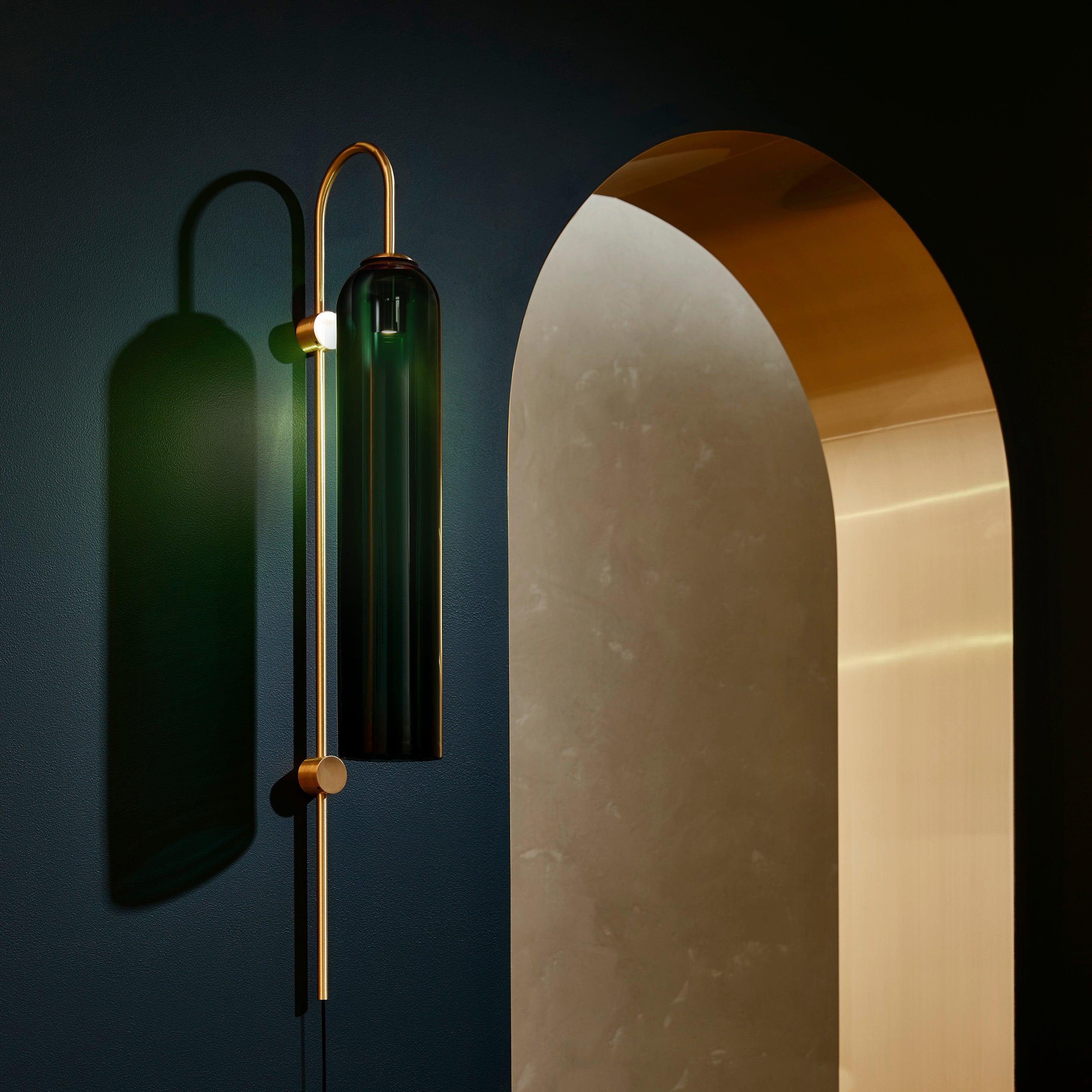 Talor Moderne Glas-Wandleuchte