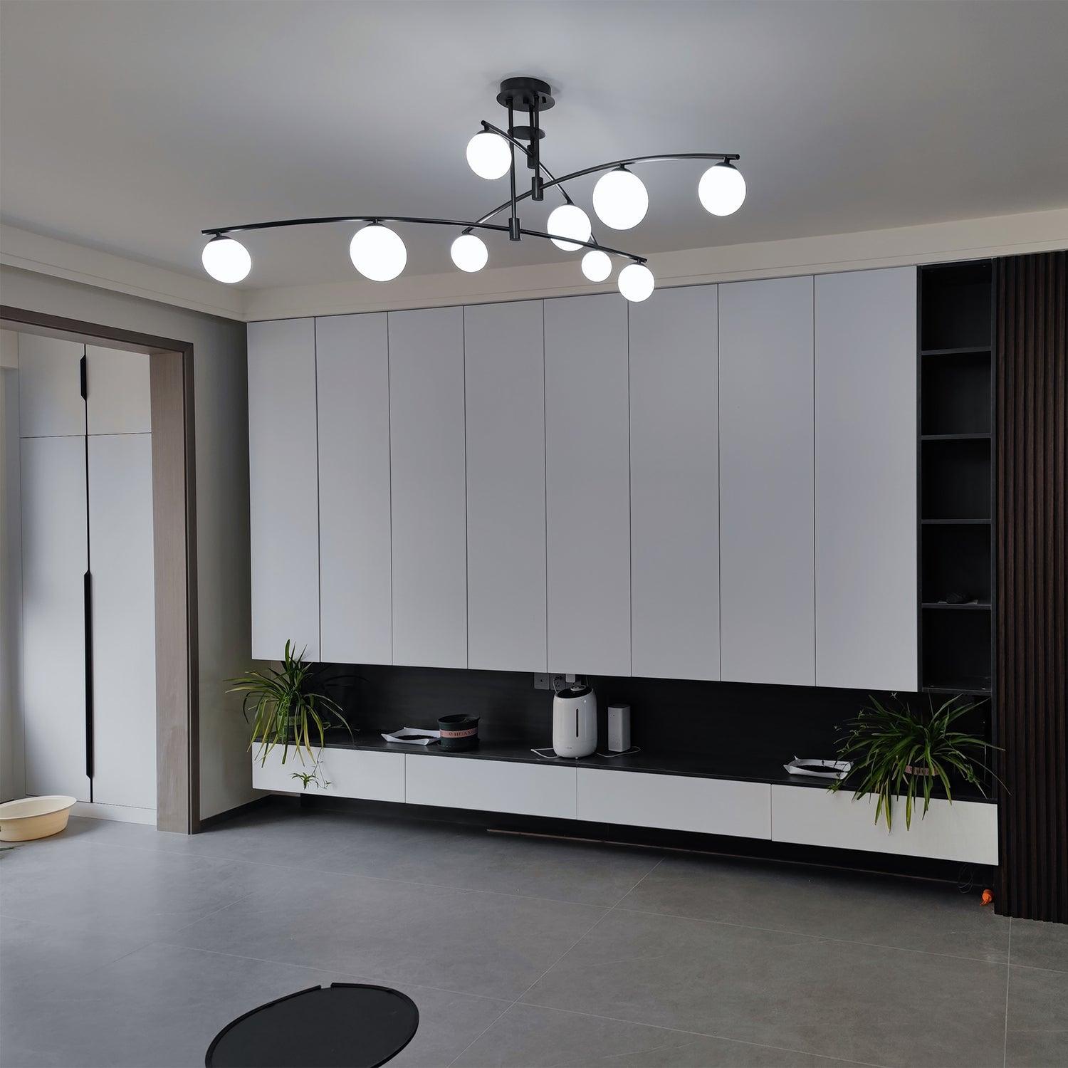 Lustra Kronleuchter Lang Arm Modern 6 Licht-Letslighting