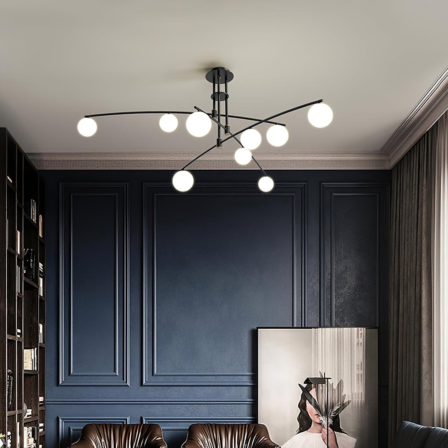 Lustra Kronleuchter Lang Arm Modern 6 Licht-Letslighting