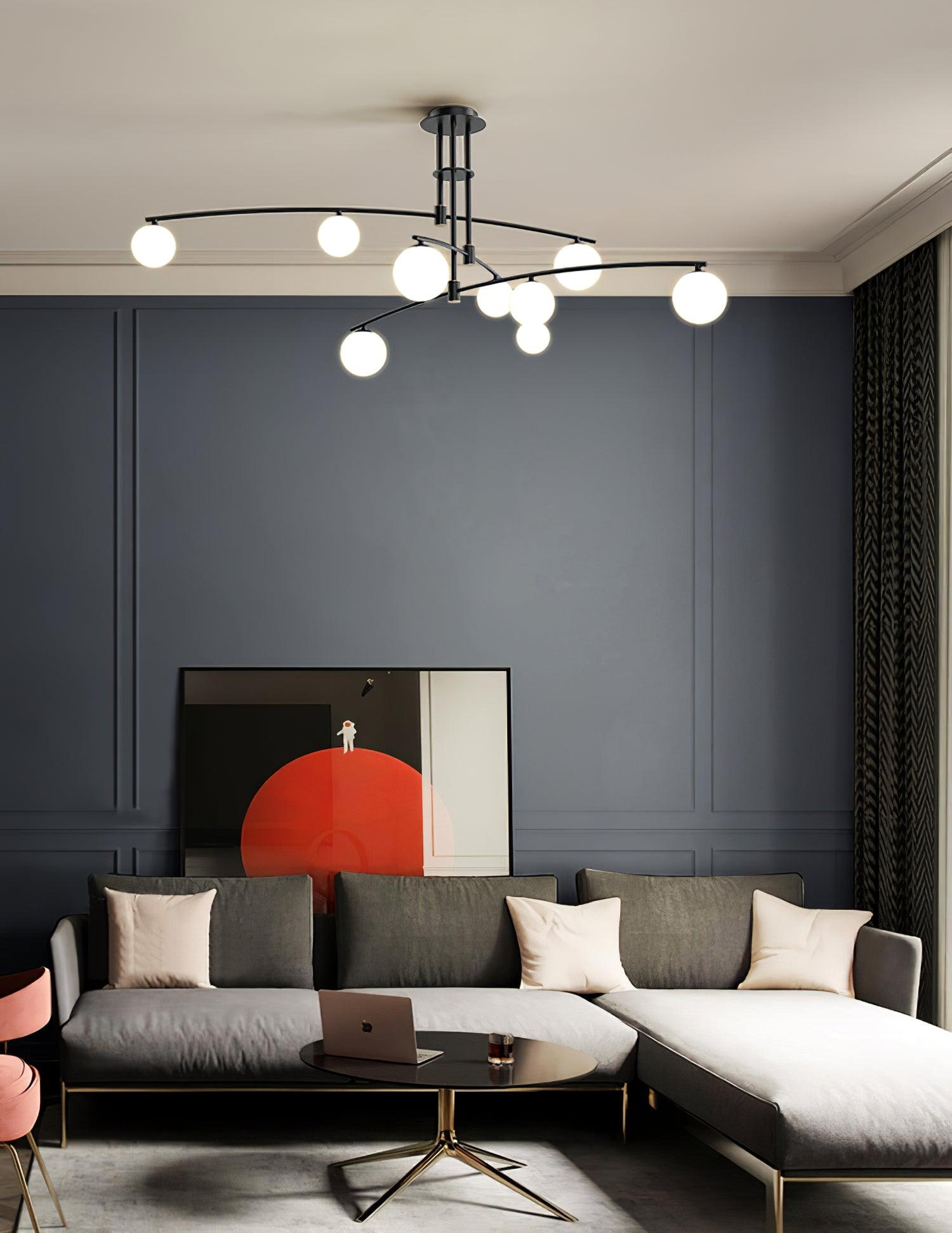 Lustra Kronleuchter Lang Arm Modern 6 Licht-Letslighting