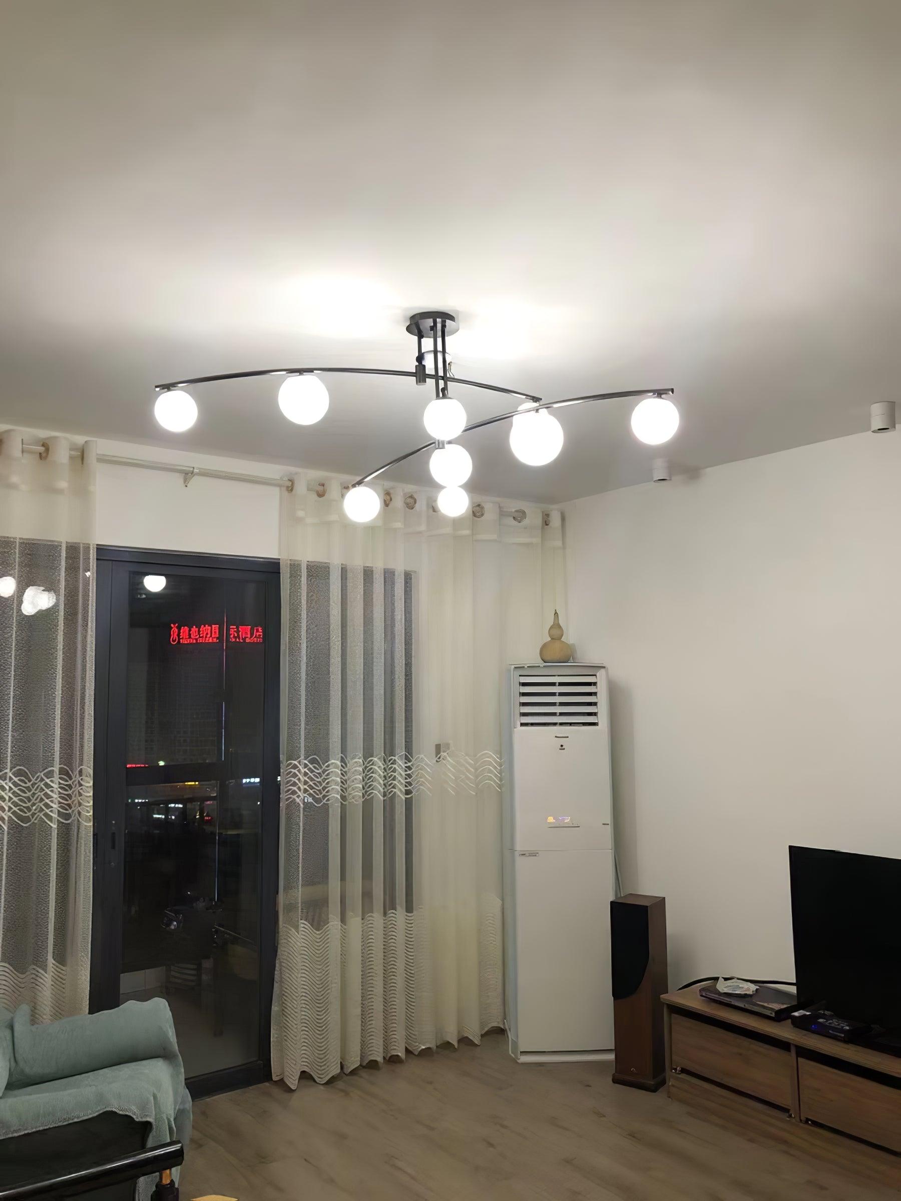 Lustra Kronleuchter Lang Arm Modern 6 Licht-Letslighting