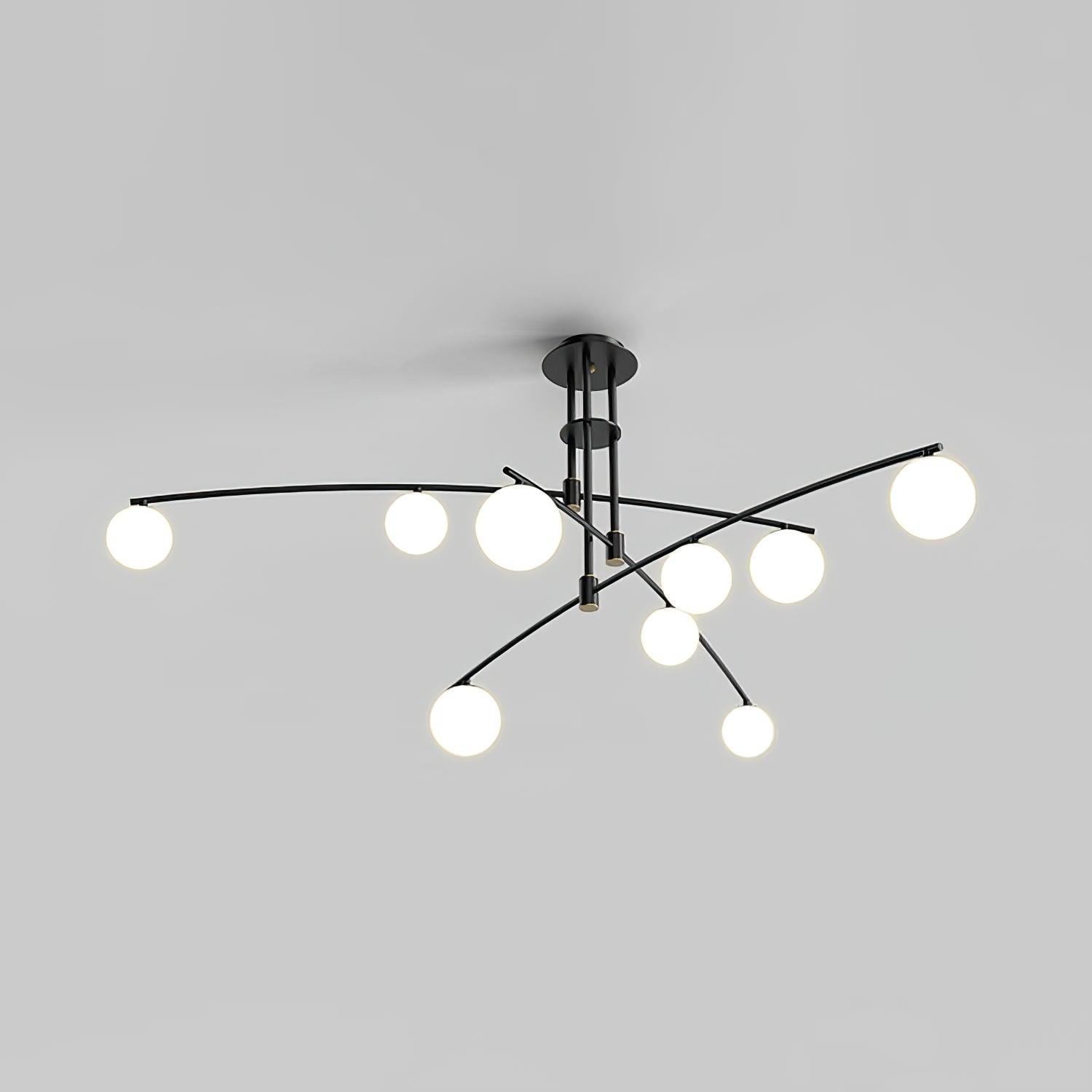 Lustra Kronleuchter Lang Arm Modern 6 Licht-Letslighting