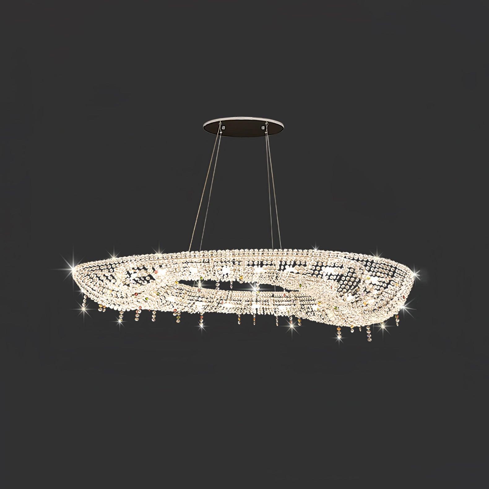 Aeliora Embellished Crystal Pendant Light - Blowlighting
