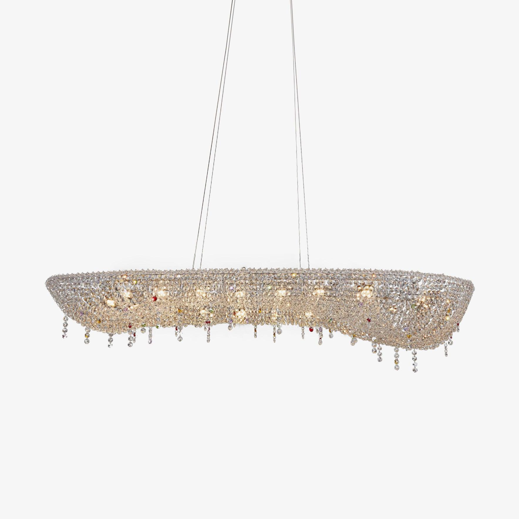 Aeliora Embellished Crystal Pendant Light - Blowlighting