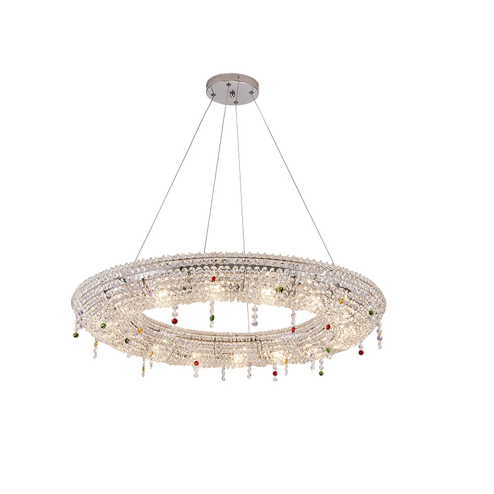 Aeliora Embellished Crystal Pendant Light - Blowlighting