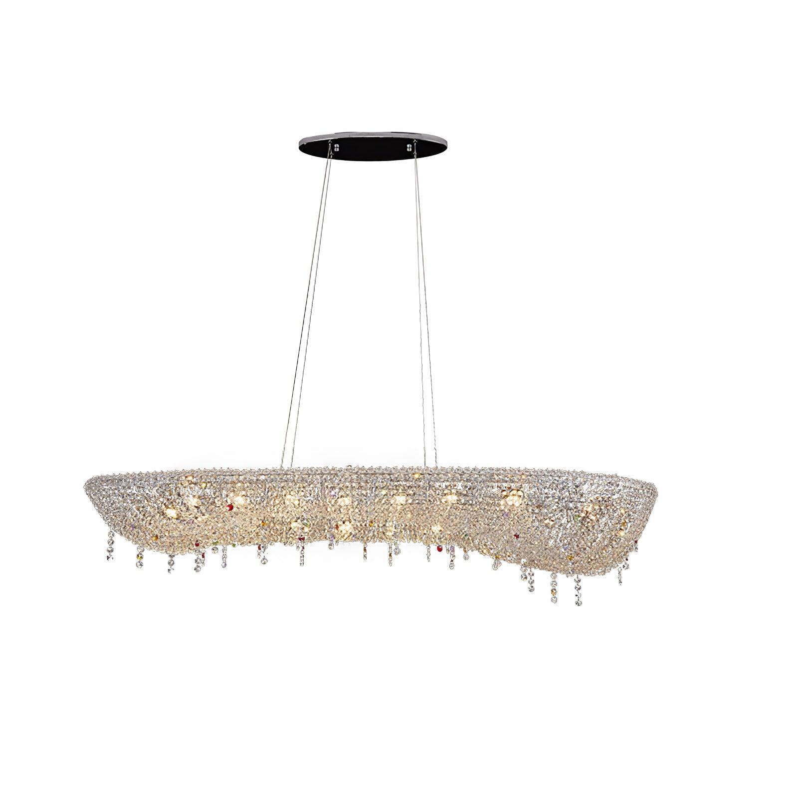 Aeliora Embellished Crystal Pendant Light - Blowlighting