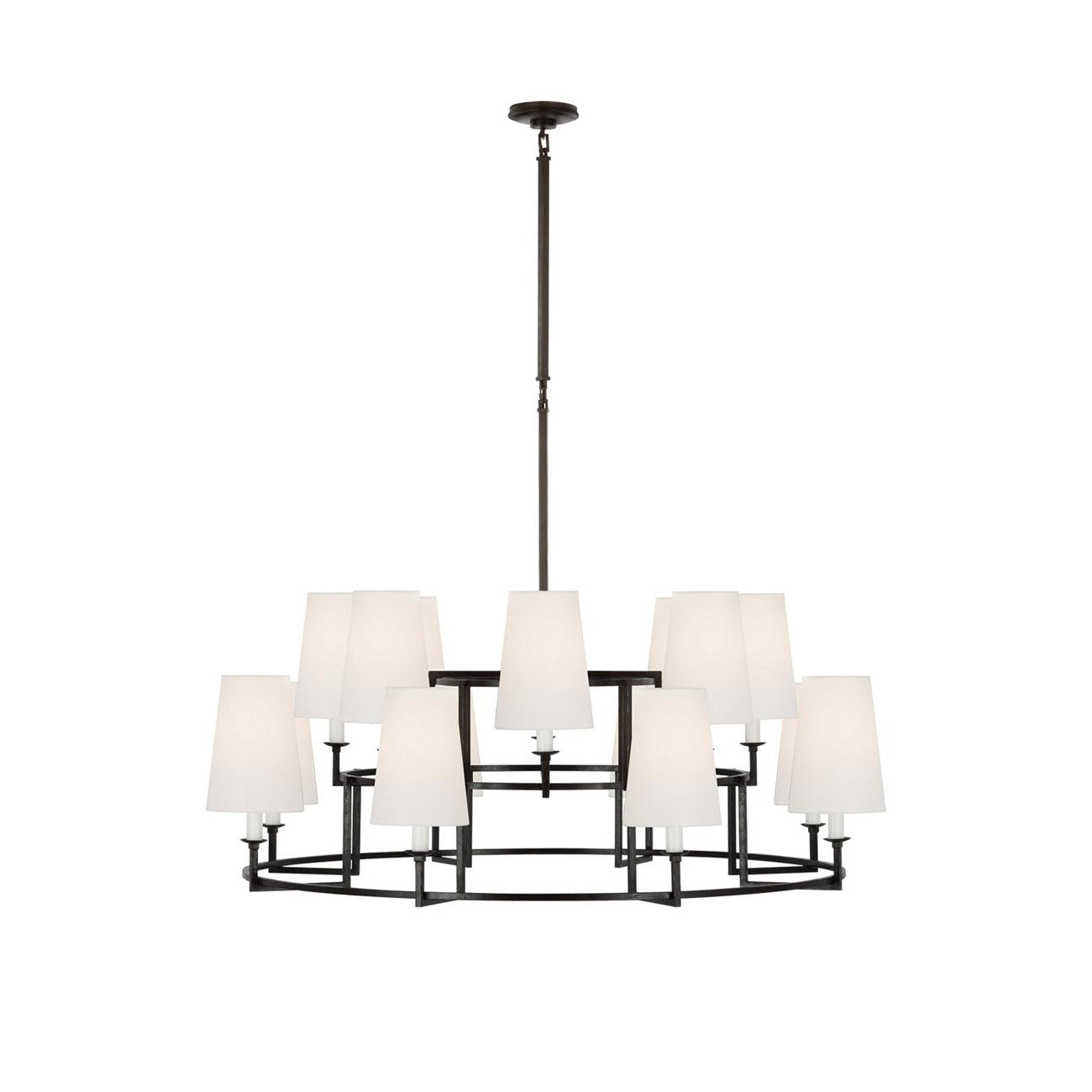 Modica Elegance Kronleuchter aus Messinggewebe-Letslighting
