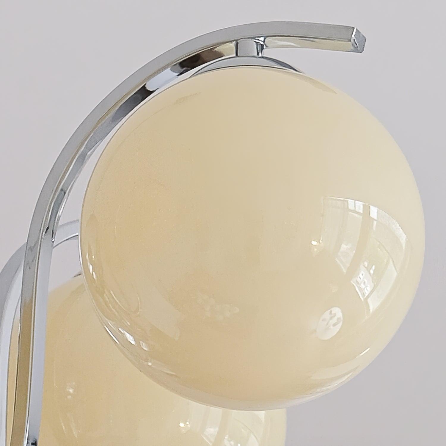 Lustra Kronleuchter Chrom Glas Modo Deco Elegant-Letslighting