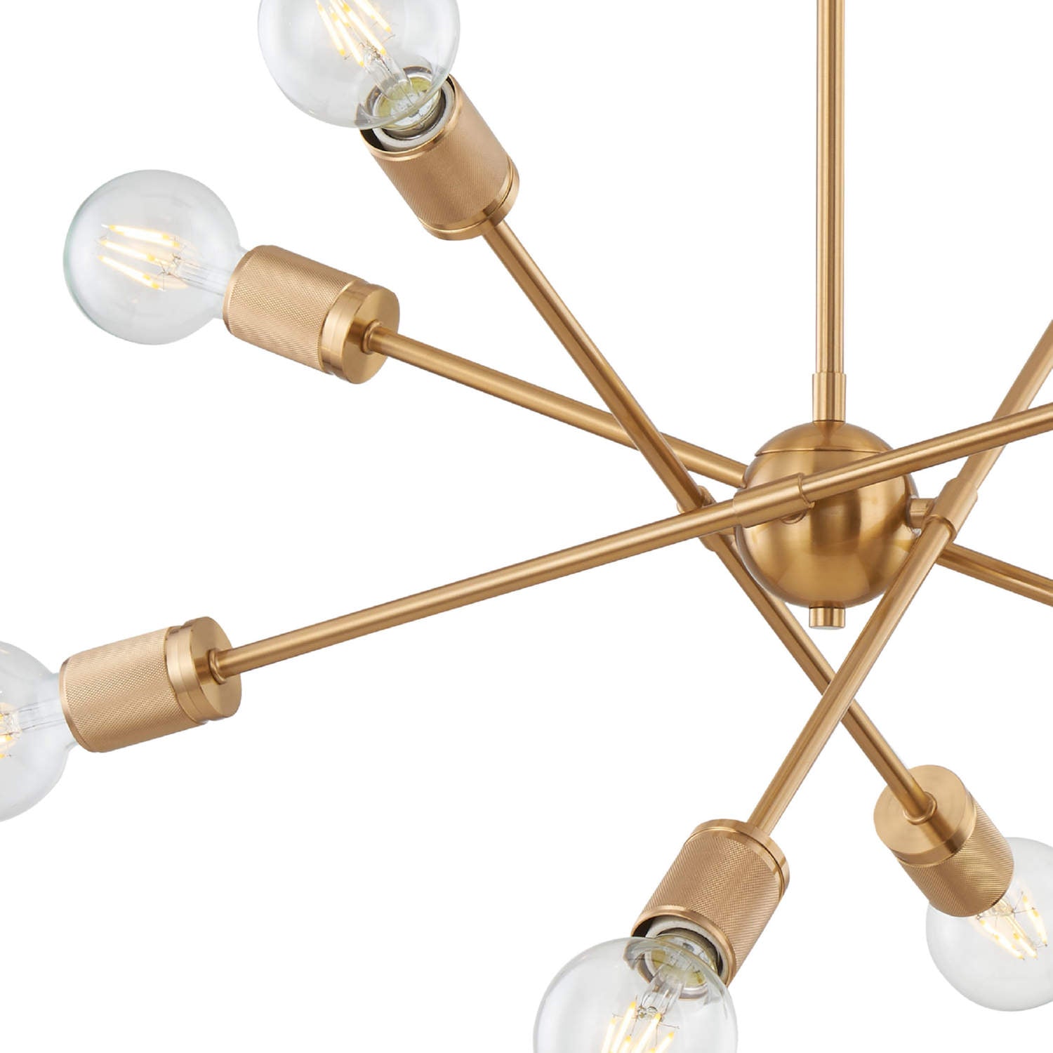 Olvenan Messing-Kunst-Kronleuchter-Letslighting