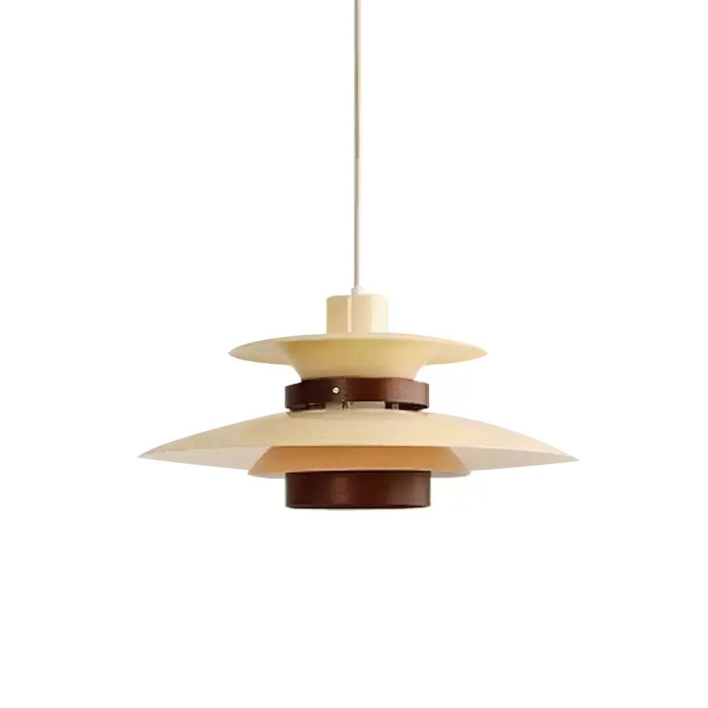 Solara Pendelleuchte Holz Schichtschirm Nordic Esszimmer-Letslighting