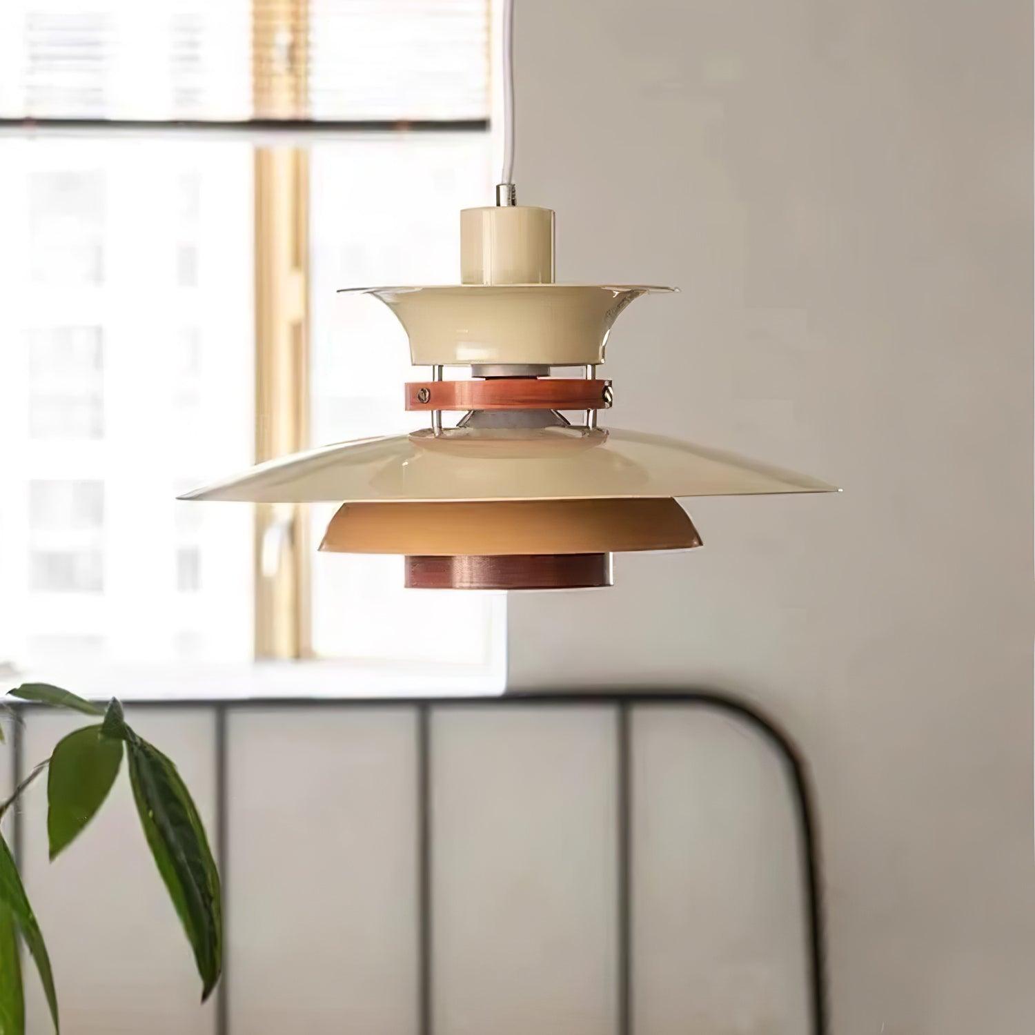 Nymera Pendelleuchte Holz Stahl-Letslighting