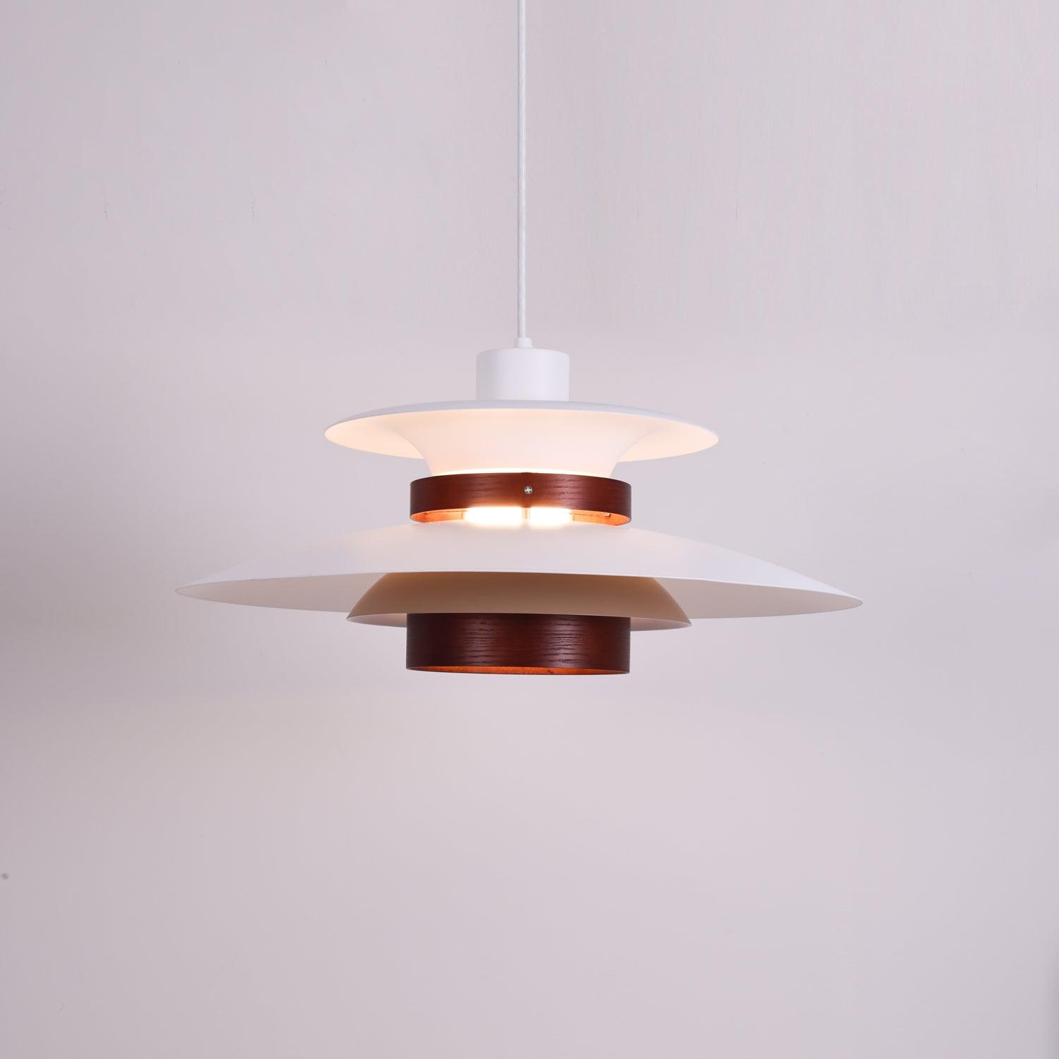 Nymera Pendelleuchte Holz Stahl-Letslighting