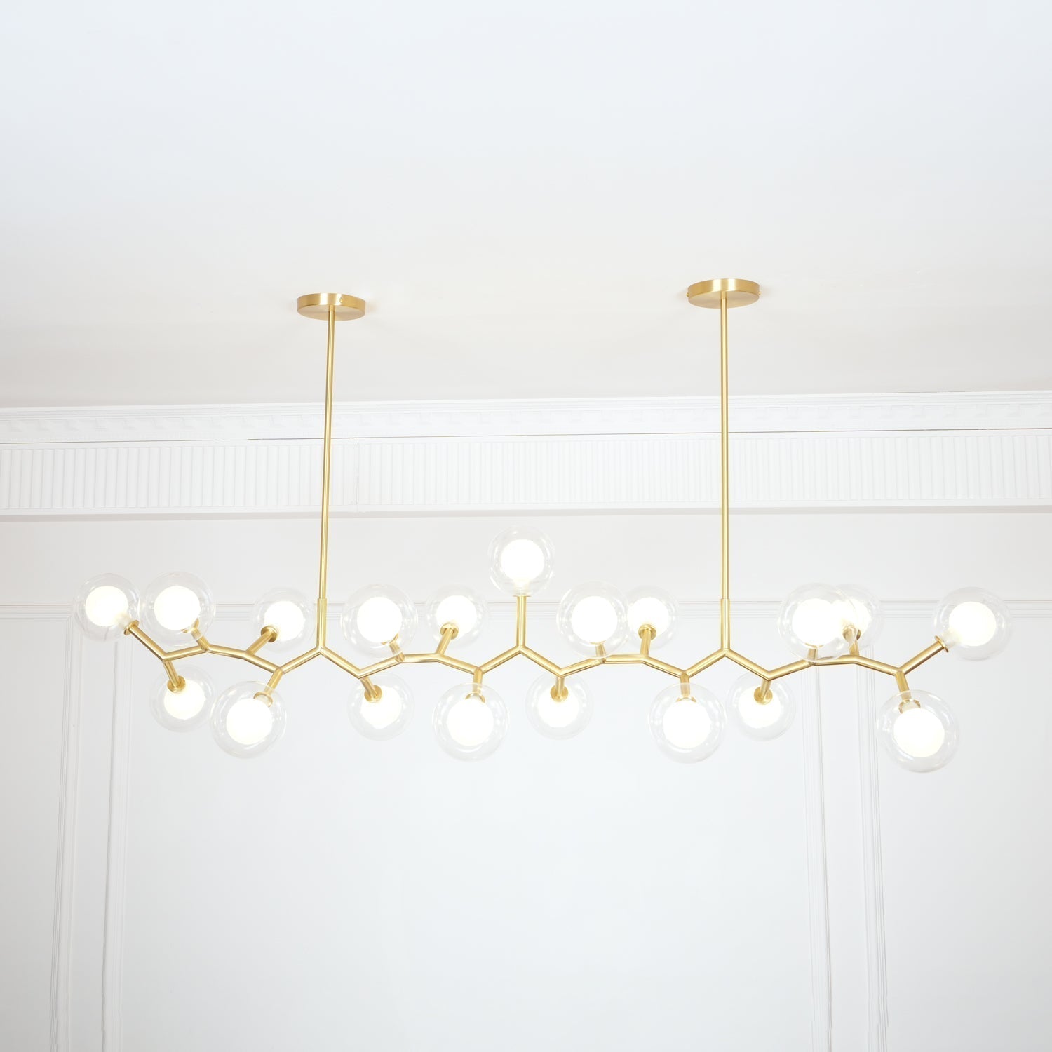 Aeliora Branch Brass Pendant Light - Blowlighting