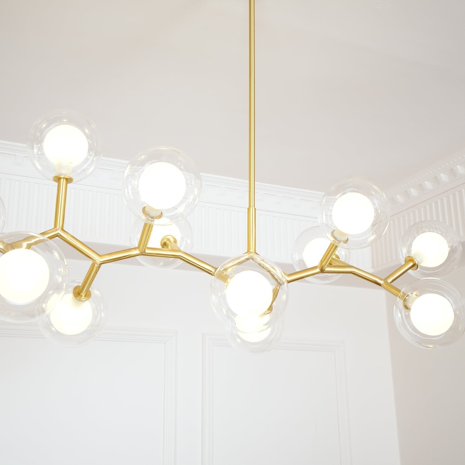 Aeliora Branch Brass Pendant Light - Blowlighting