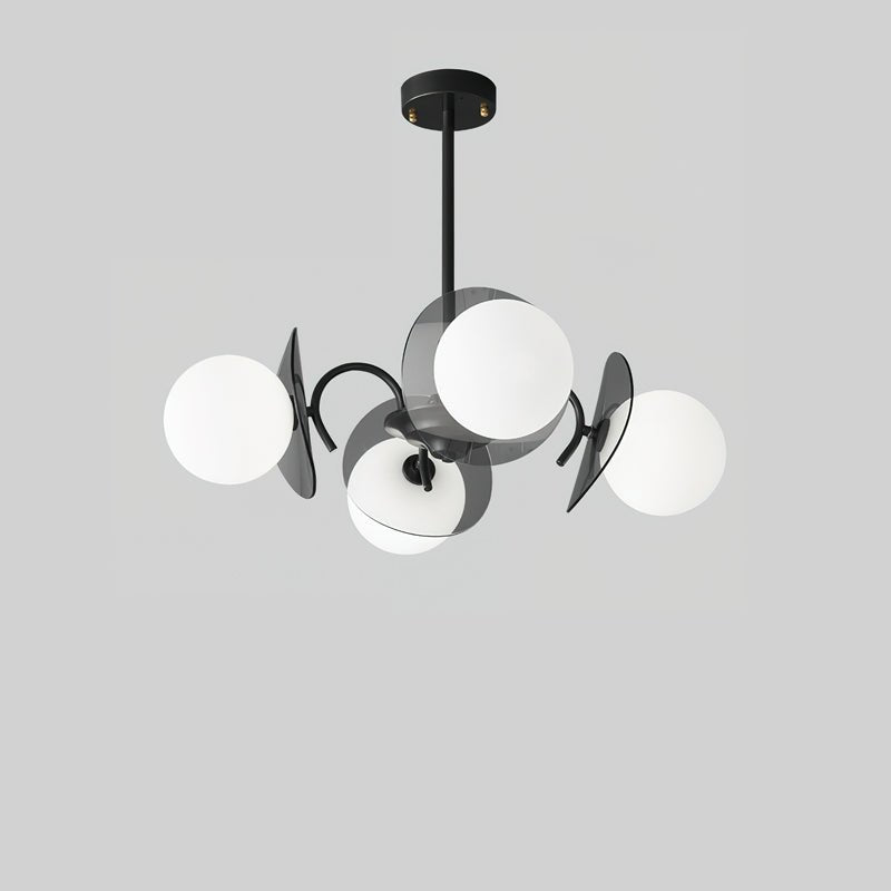 Aurora Kronleuchter Globus Arm Skulptural-Letslighting
