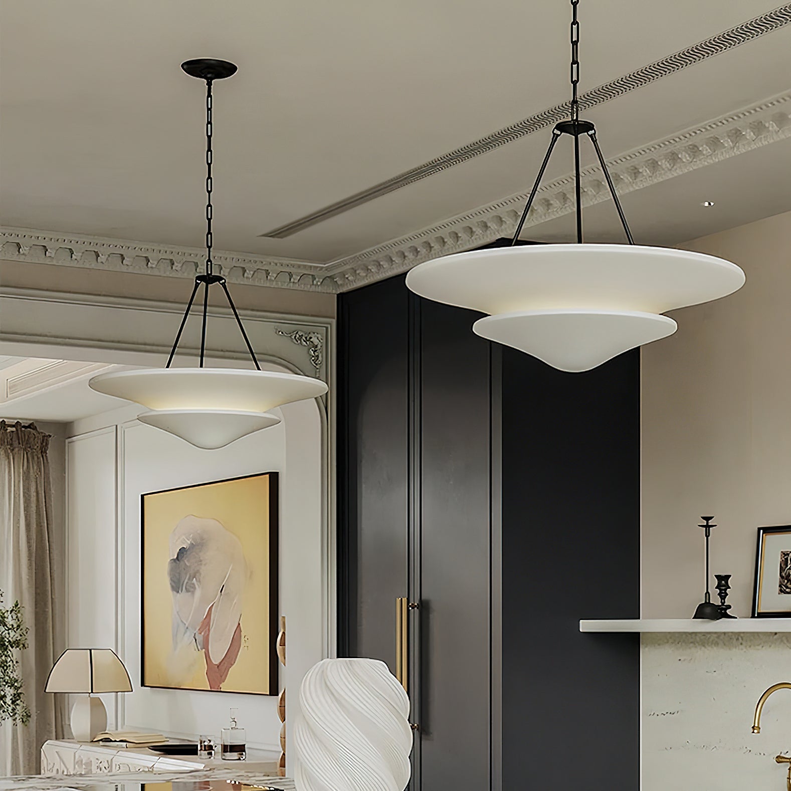 Avinisra Eleganter Moderner Messing-Kronleuchter-Letslighting