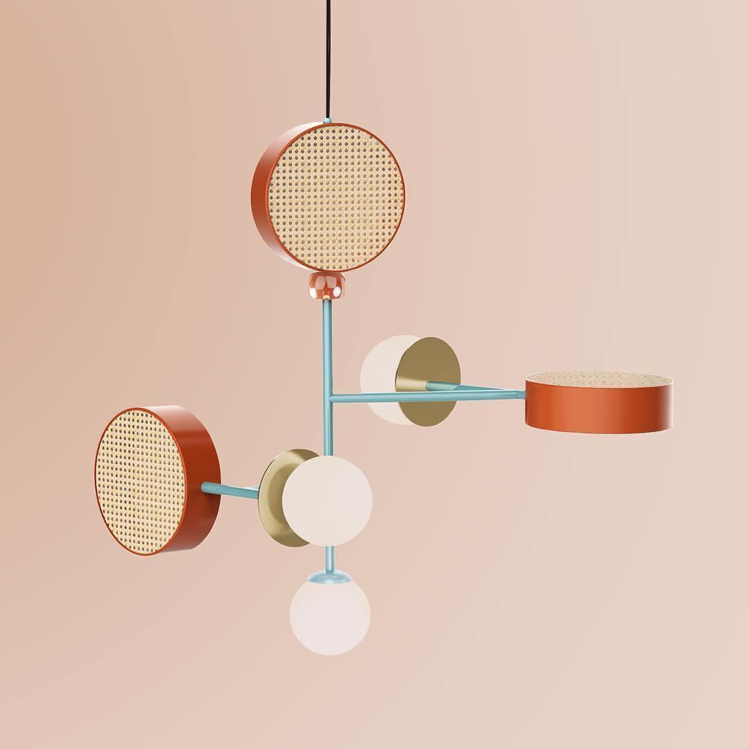 Circa Vintage Glas Aufhängung Leuchte-Letslighting