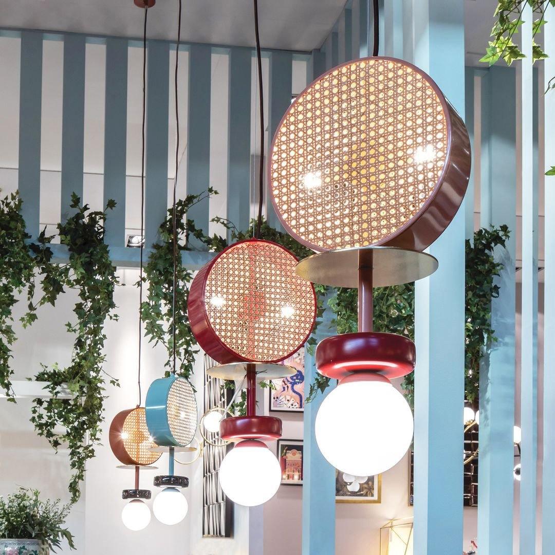 Circa Vintage Glas Aufhängung Leuchte-Letslighting