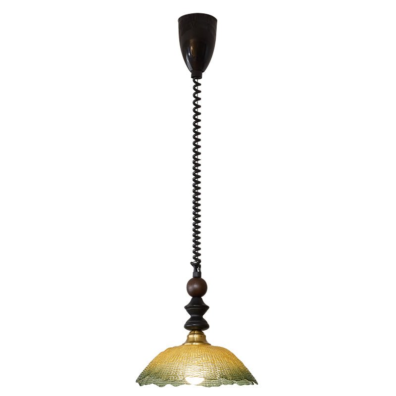 Nydoreth Eleganz Vintage Kunst Holz Pendelleuchte-Letslighting