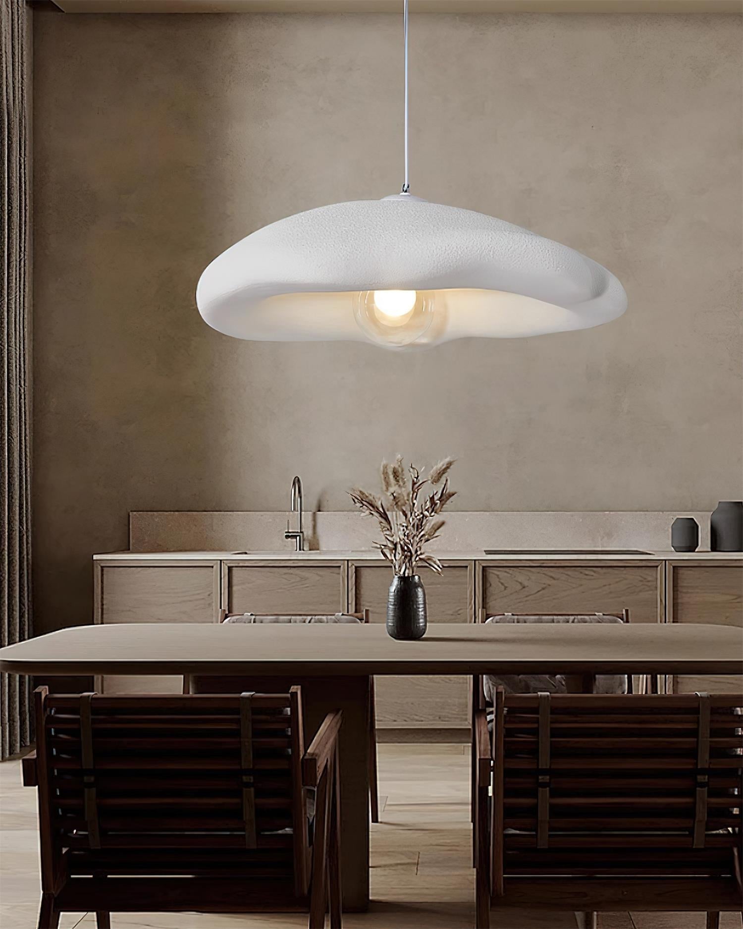 Odiva Pendelleuchte Minimalistisch Organisch Wohnzimmer-Letslighting