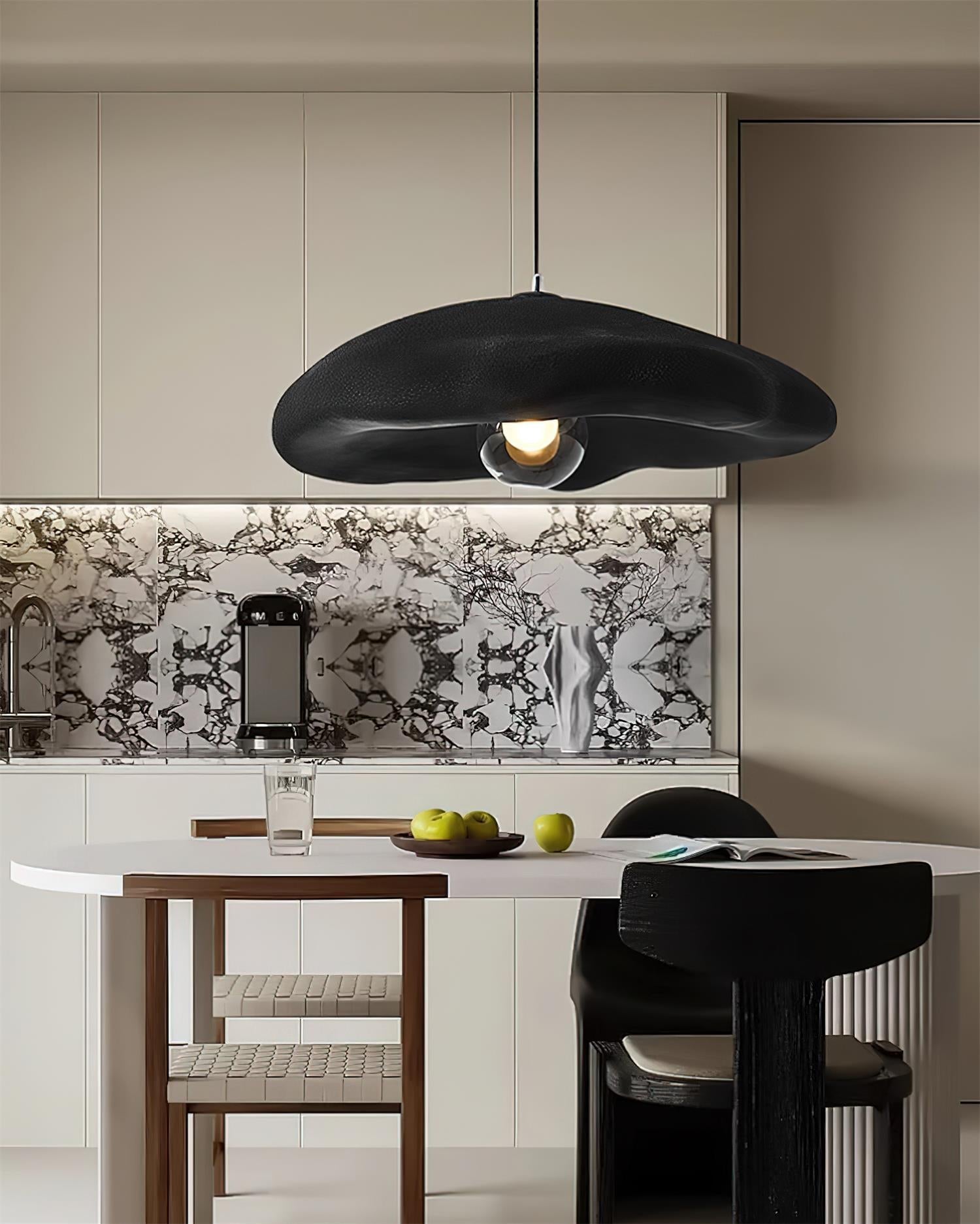 Odiva Pendelleuchte Minimalistisch Organisch Wohnzimmer-Letslighting