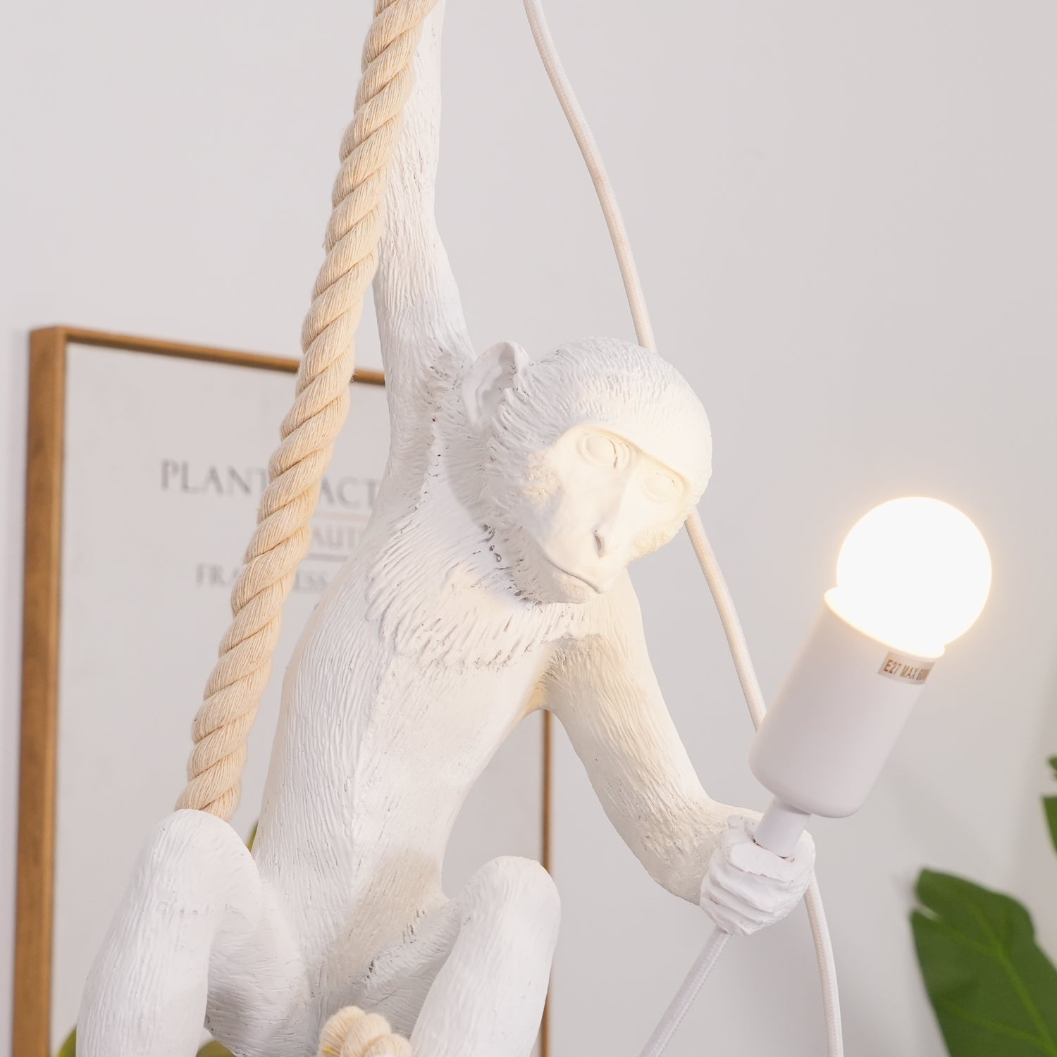 Zalira Harzseil Künstlerisch Pendelleuchte-Letslighting