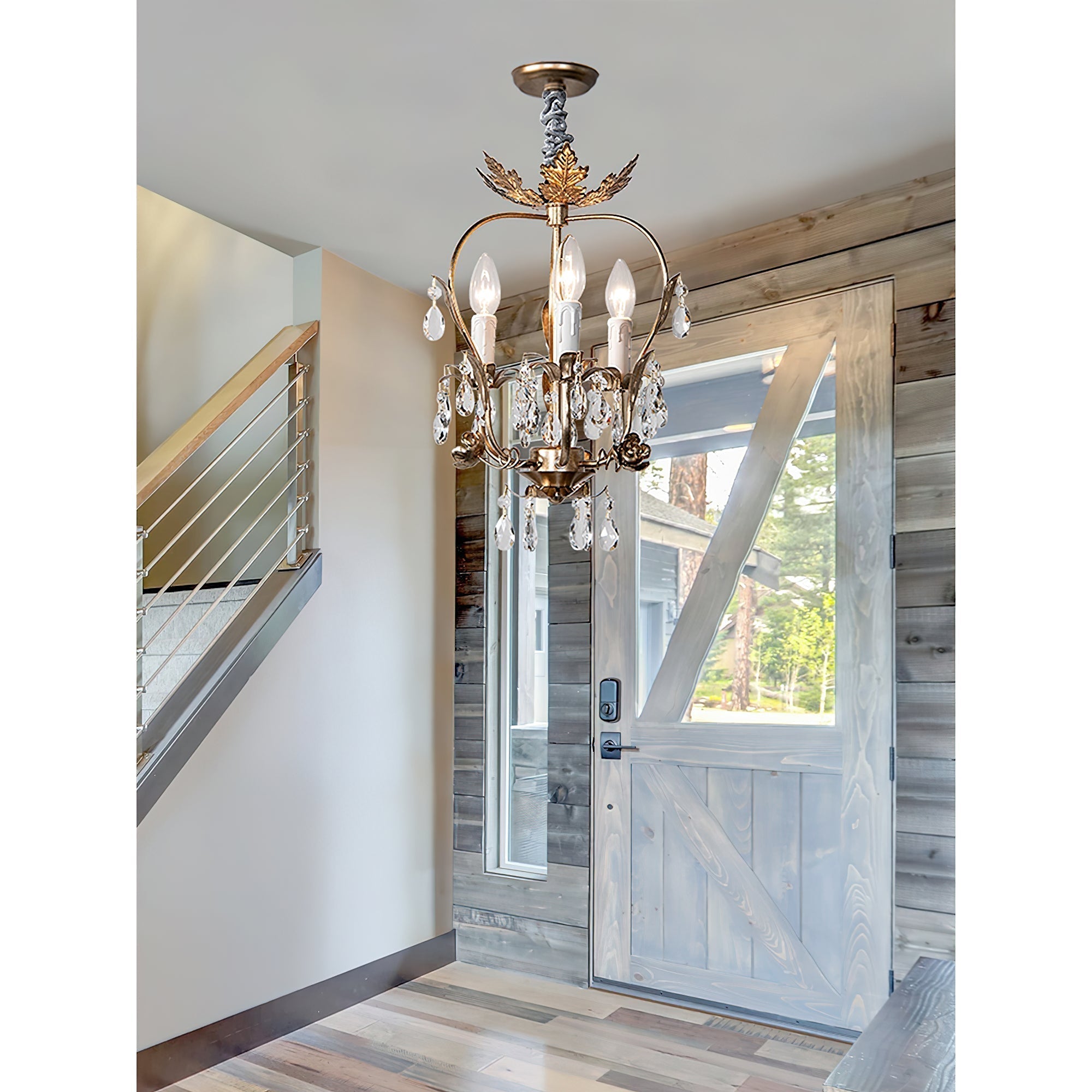 Sylaeara Postmodern Luxury Metal Crystal Chandelier - Letslighting