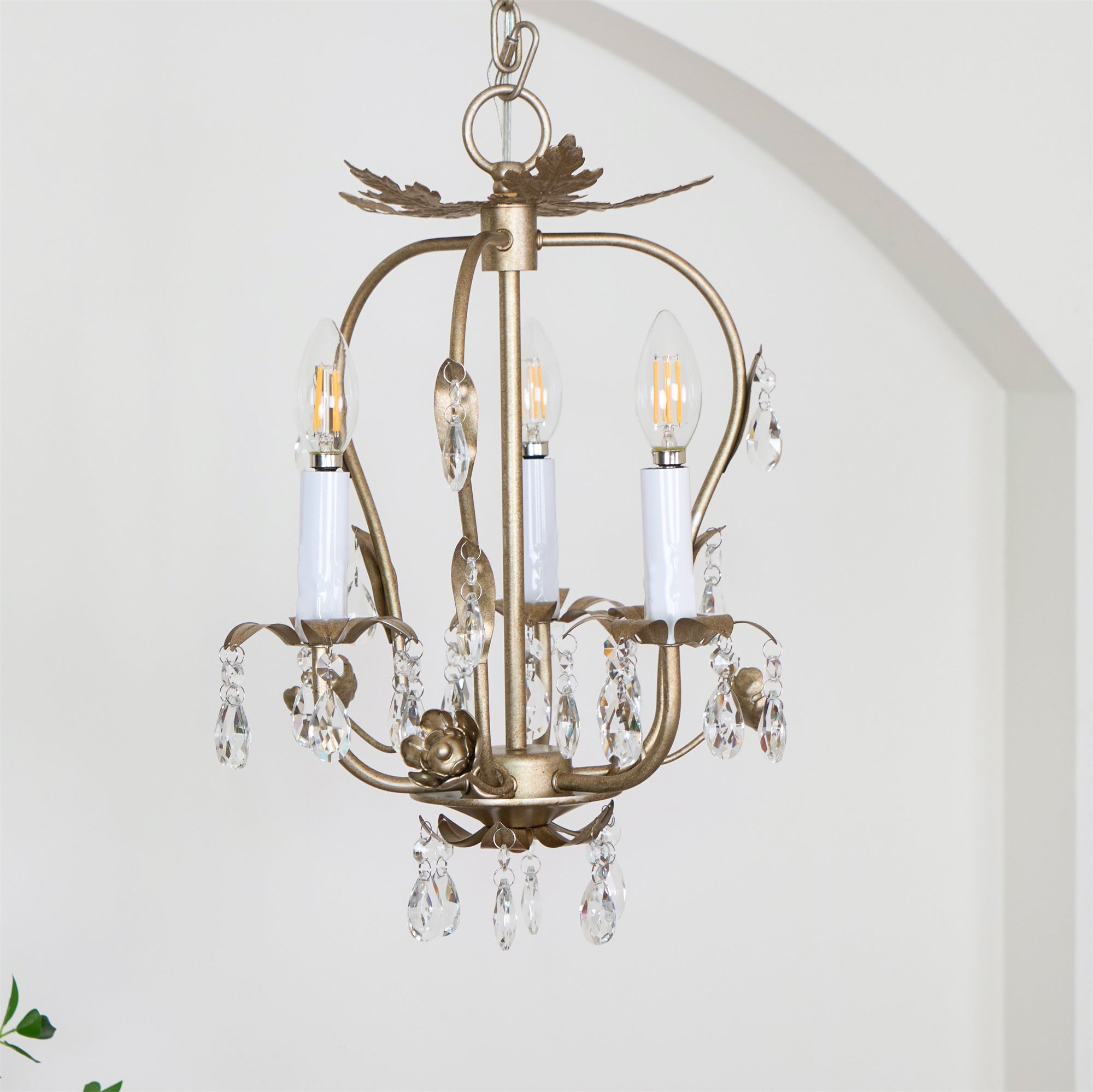 Sylaeara Postmodern Luxury Metal Crystal Chandelier - Letslighting