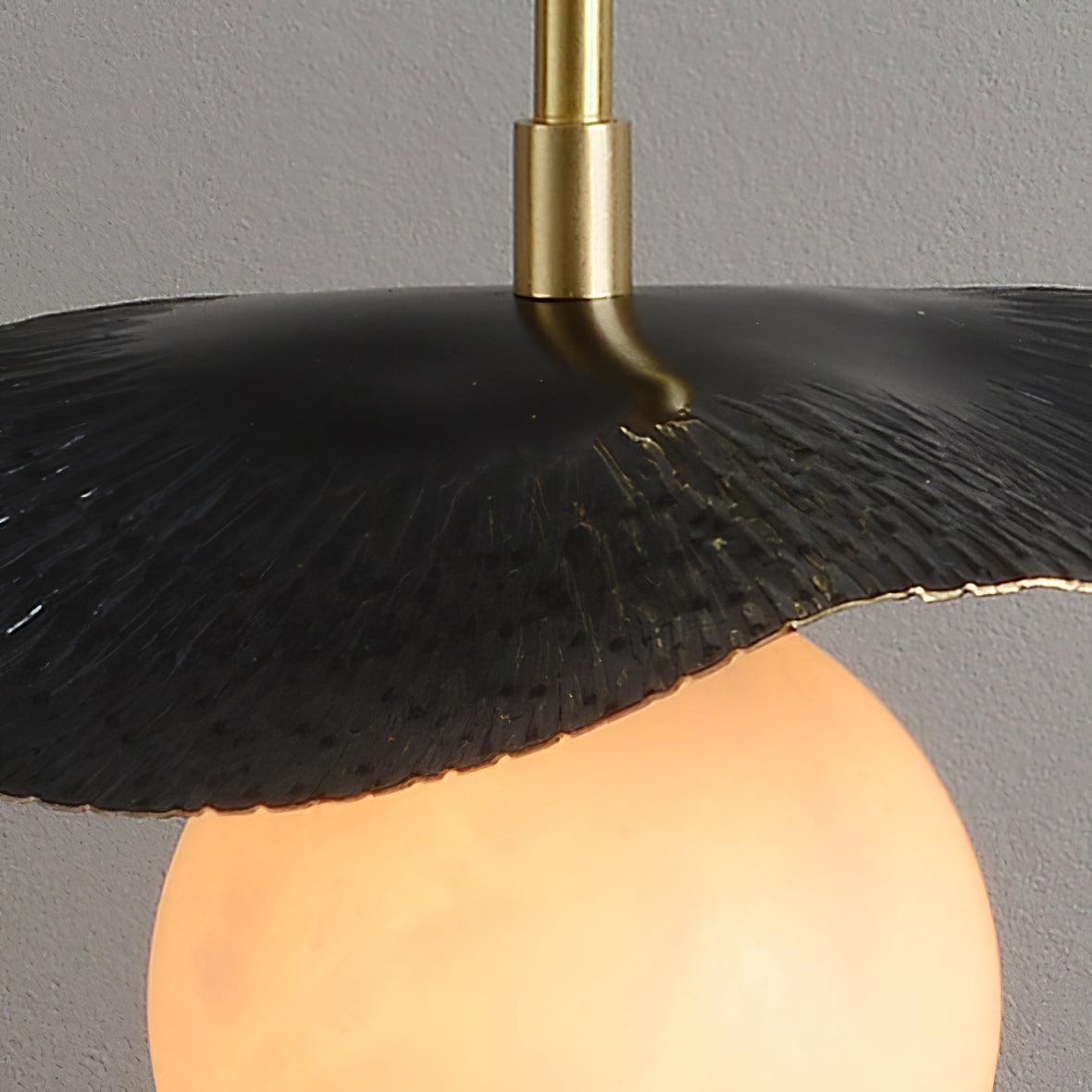 Ivvynen Leaf Canopy Alabaster Pendant Light - Neutralighting