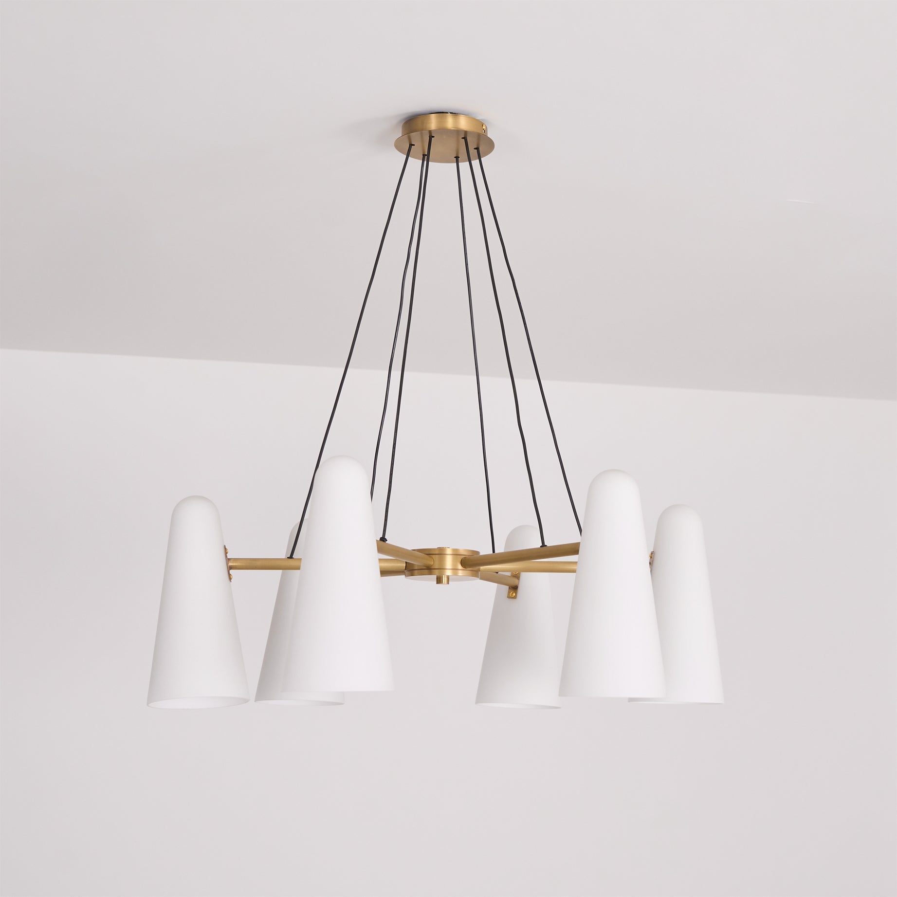 Artemis Chandelier Cone-Shaped-Letslighting