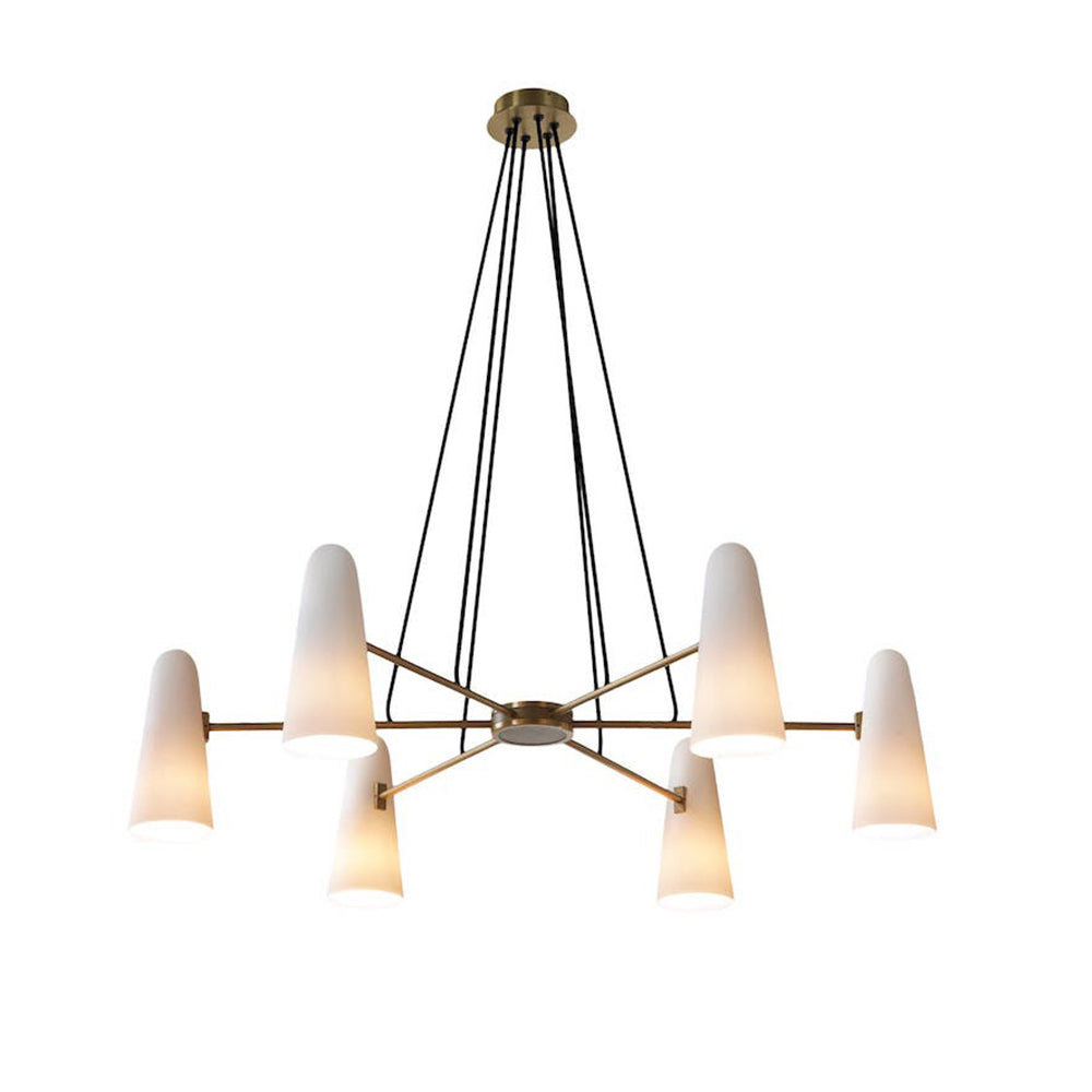Artemis Chandelier Cone-Shaped-Letslighting