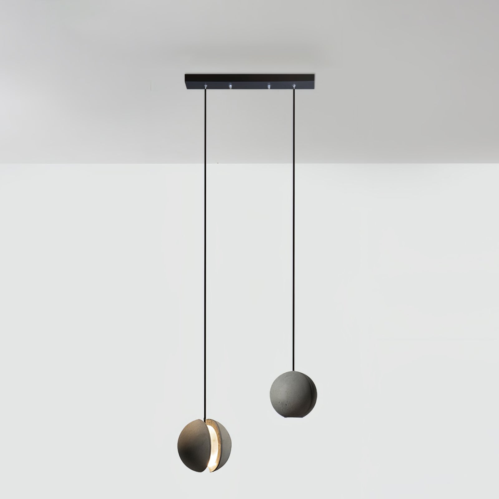 Moon Concrete Pendant Lamp - Blowlighting