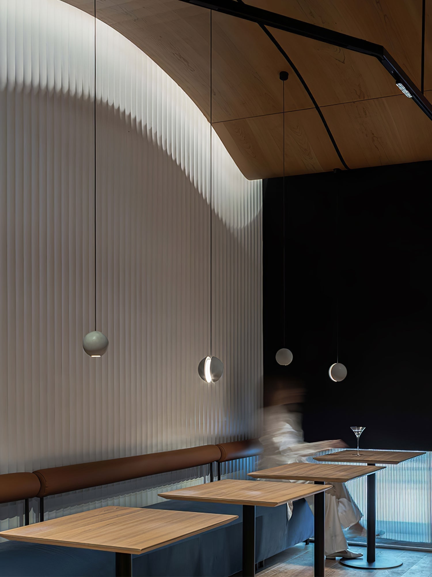 Moon Concrete Pendant Lamp - Blowlighting