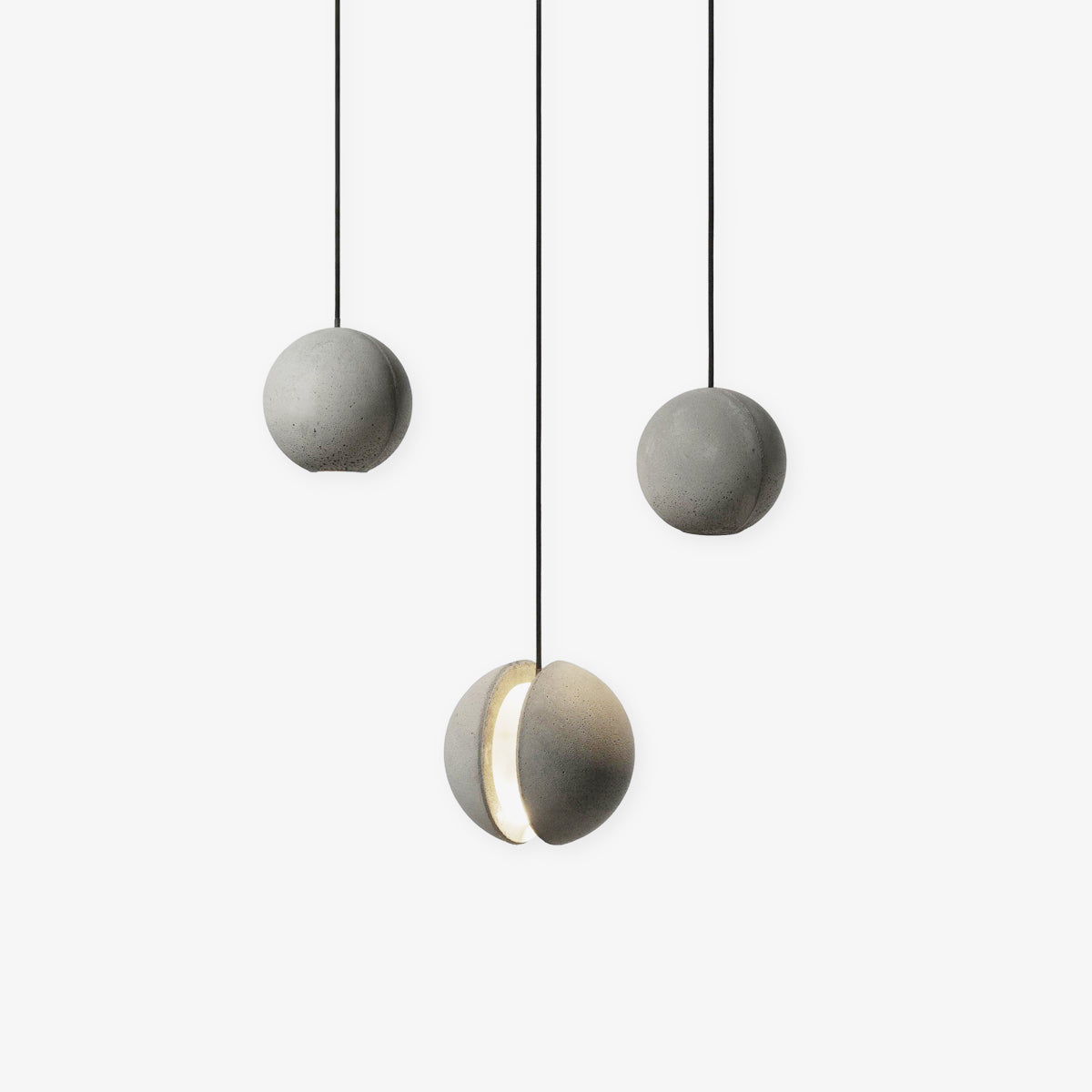 Moon Concrete Pendant Lamp - Blowlighting