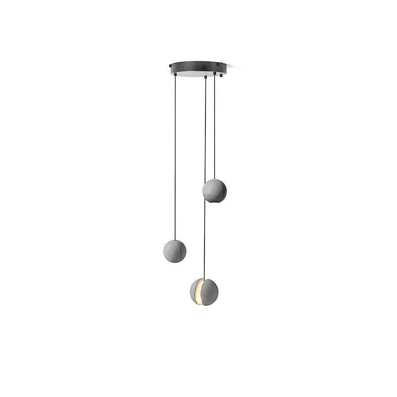 Moon Concrete Pendant Lamp - Blowlighting