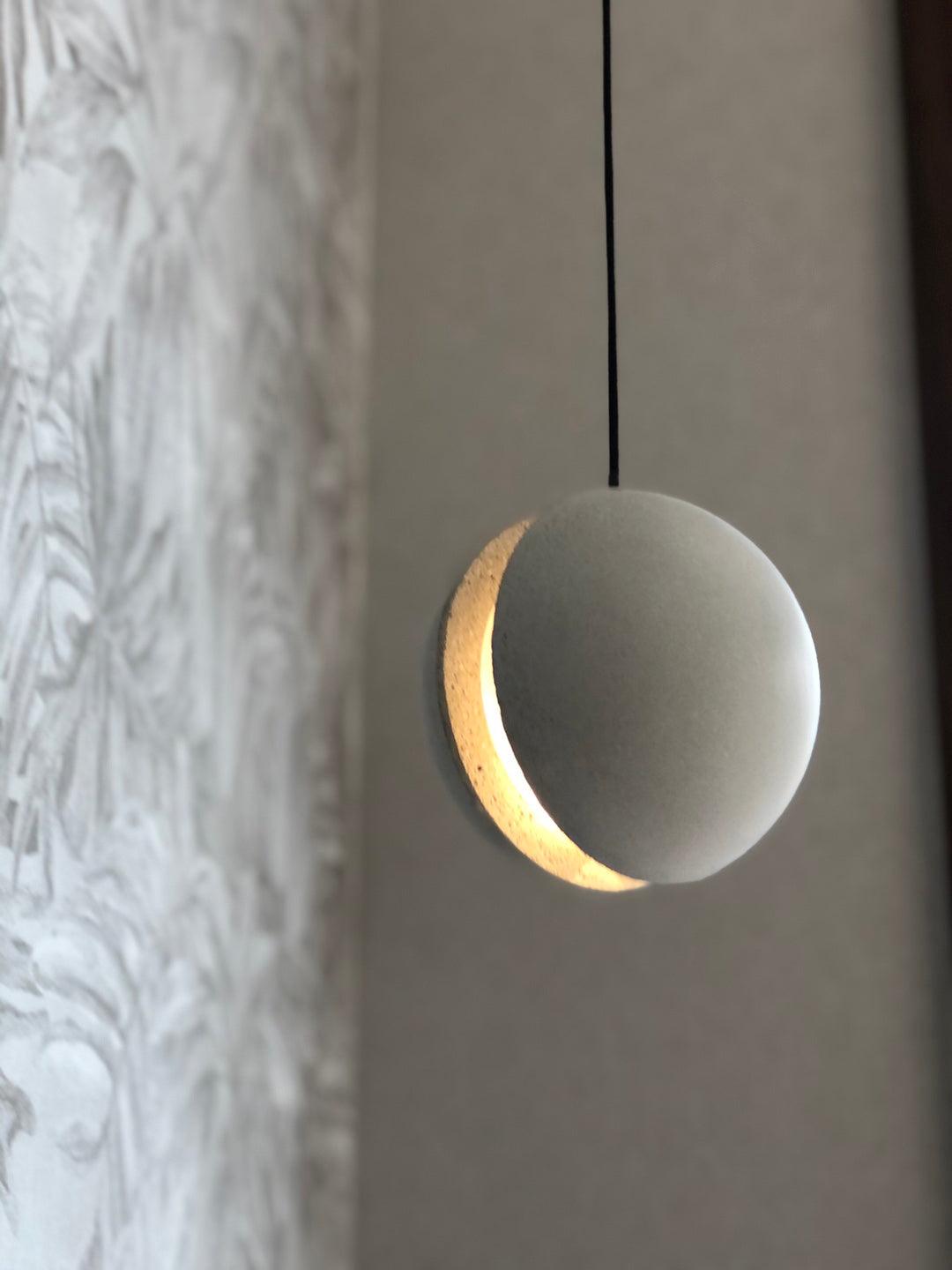 Moon Concrete Pendant Lamp - Blowlighting