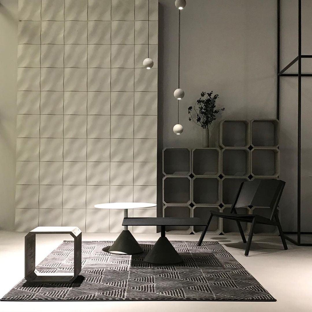 Moon Concrete Pendant Lamp - Blowlighting