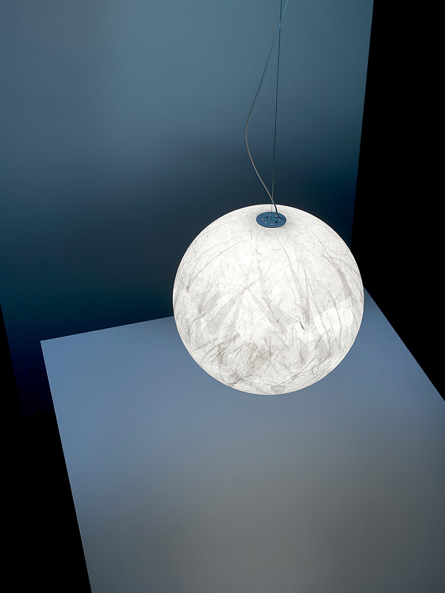 Globe Minimalistische Seiden-Pendelleuchte-Letslighting