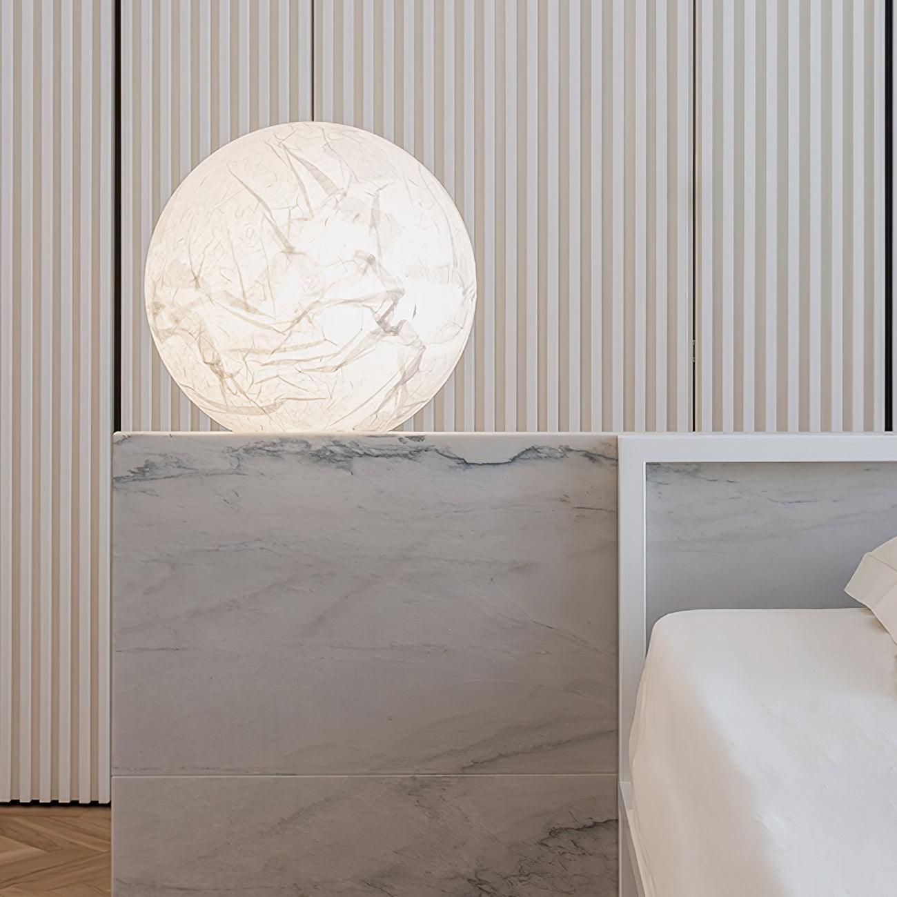 Globe Minimalistische Seiden-Pendelleuchte-Letslighting