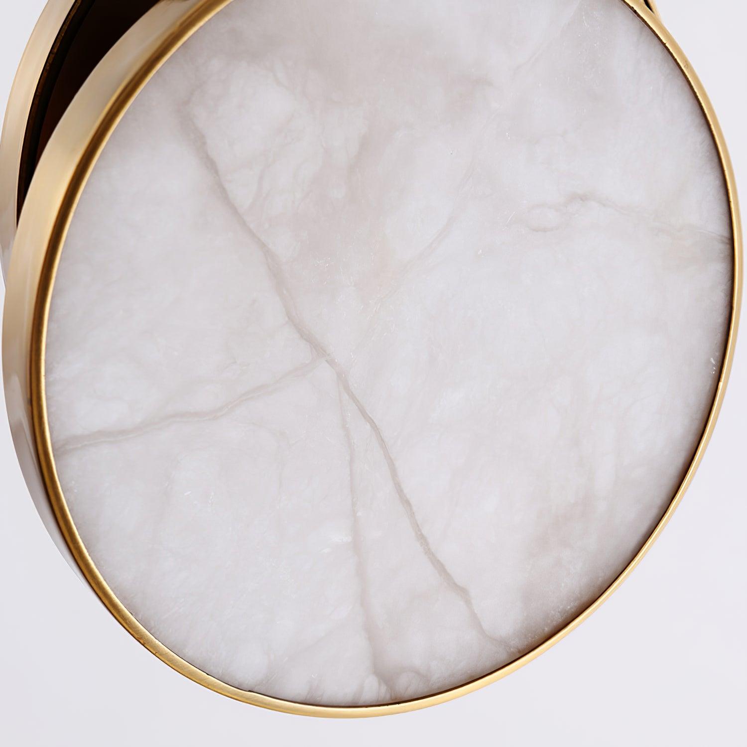 Synoryra Dual Disc Alabaster Pendant Light - Neutralighting