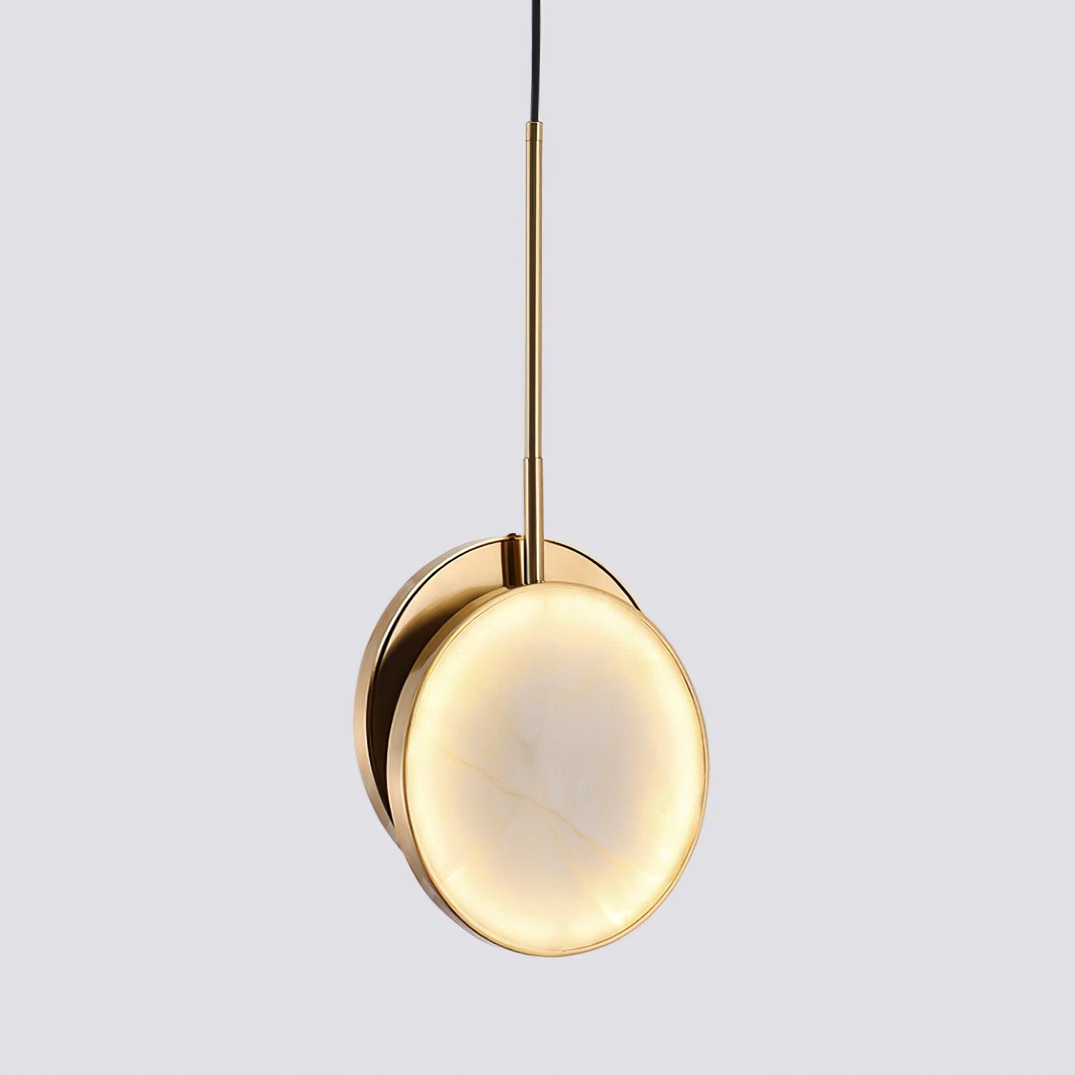 Synoryra Dual Disc Alabaster Pendant Light - Neutralighting