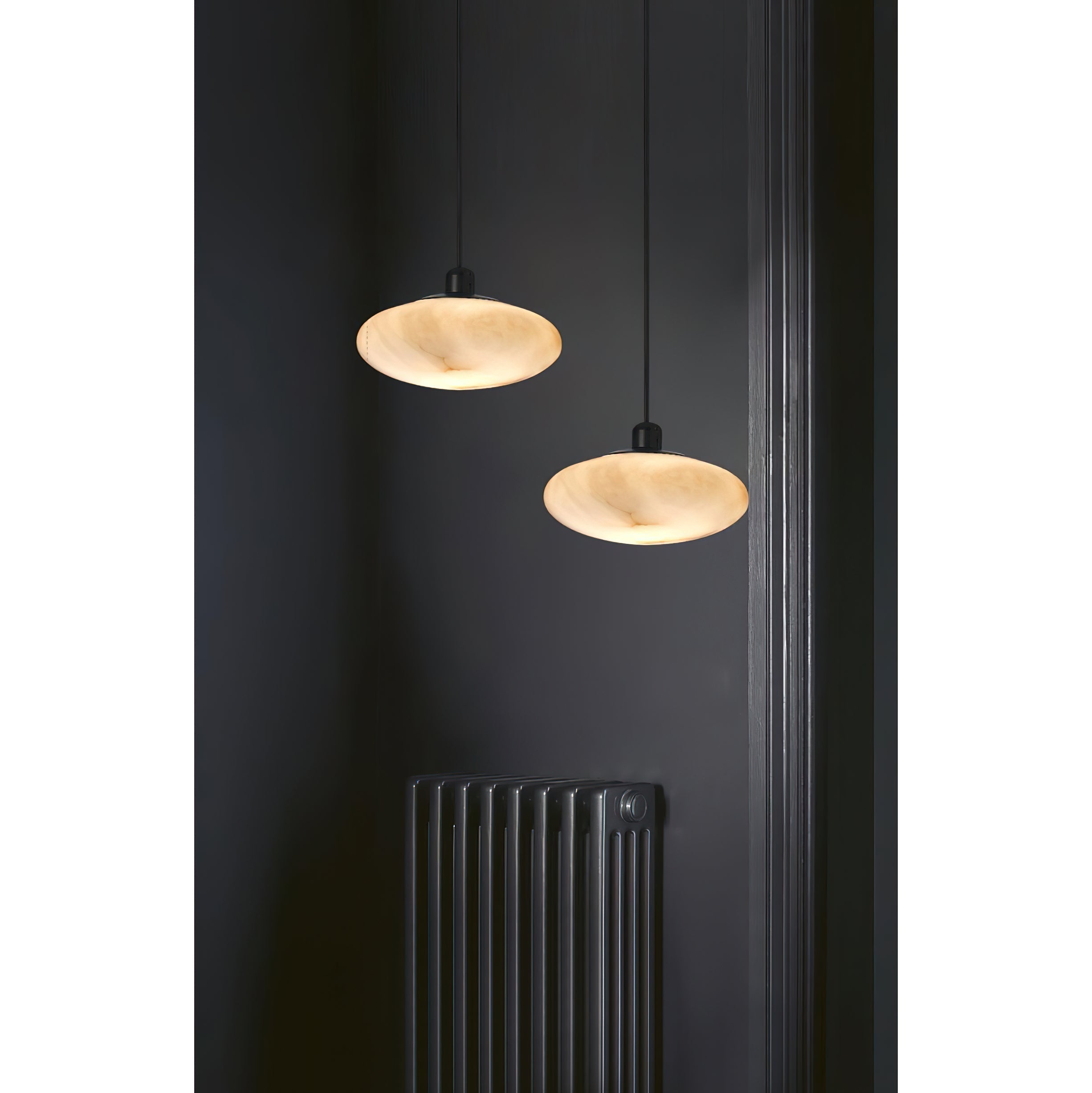 Cuthean Modern Minimalist Brass Alabaster Pendant Lamp - Letslighting