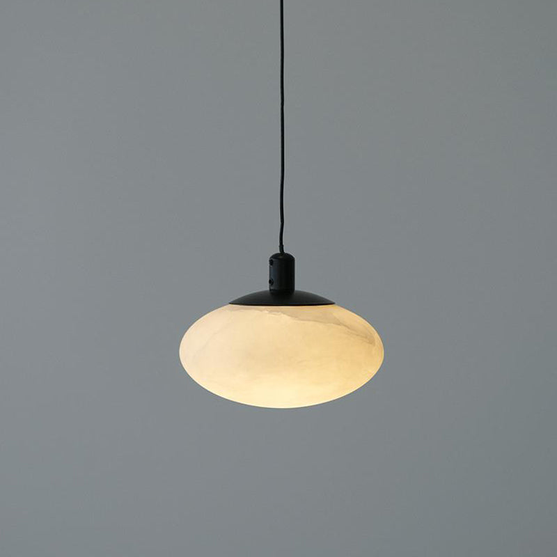 Cuthean Modern Minimalist Brass Alabaster Pendant Lamp - Letslighting