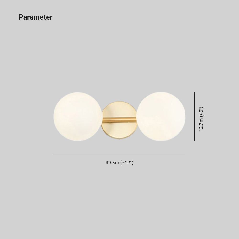 Valentina Modern LED Wandleuchten Wohn/Schlaf/Bad/Kinderzimmer Flur Innen Metall&Glas