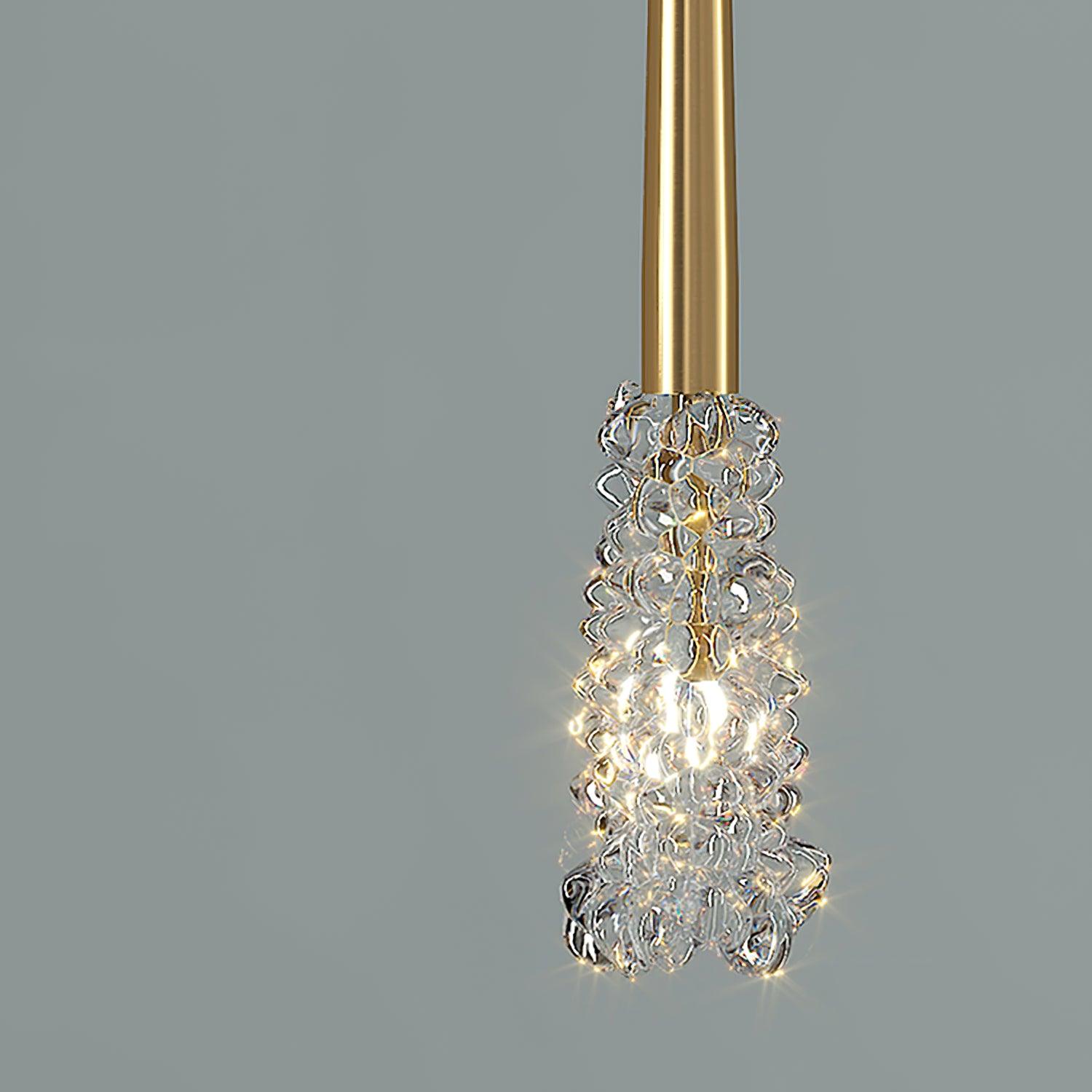 Mozzi Crystal Pendant Light - Blowlighting